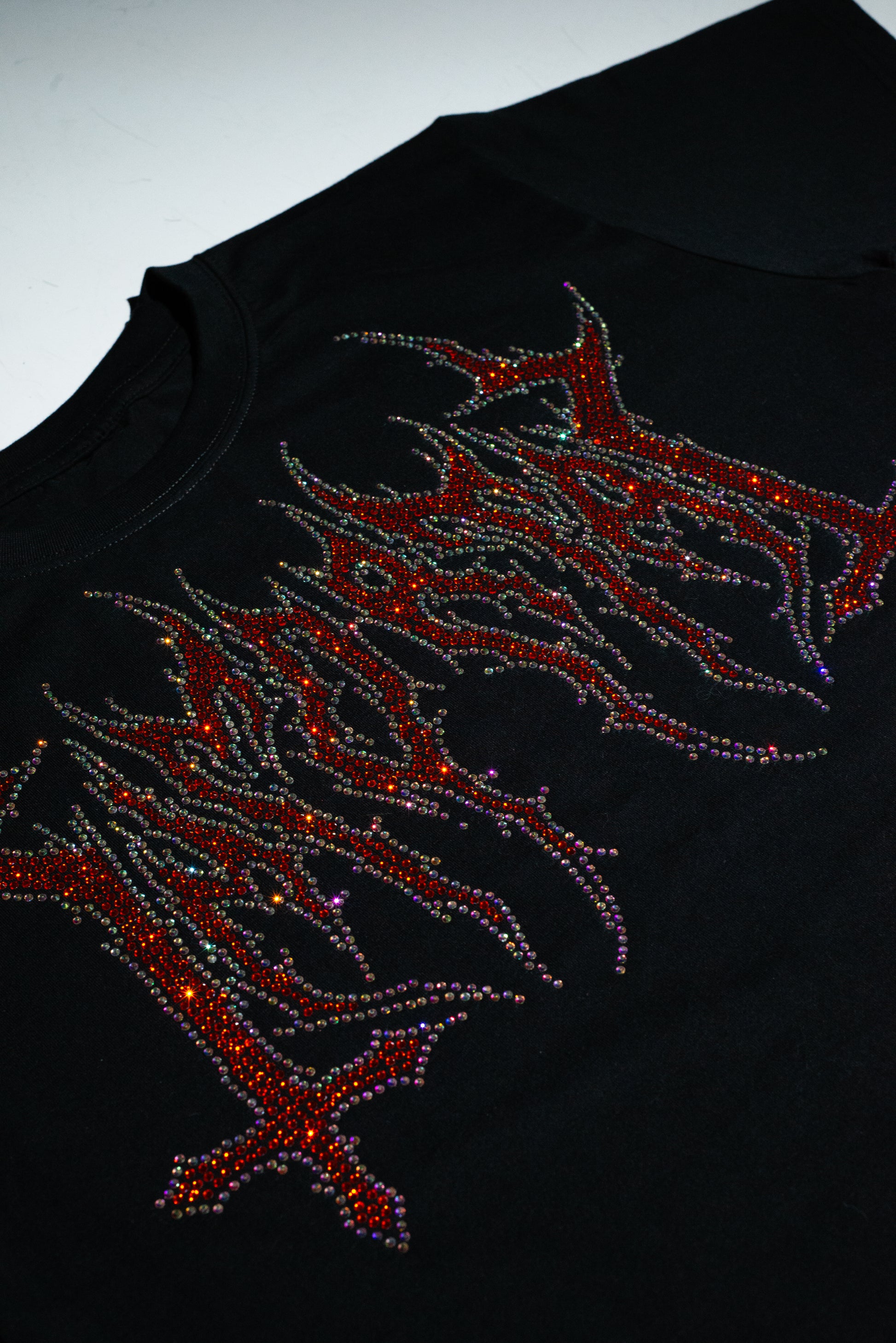 IMMORTAL HEAVYGLOOM CRYSTALS ORANGE BURST SHIRT