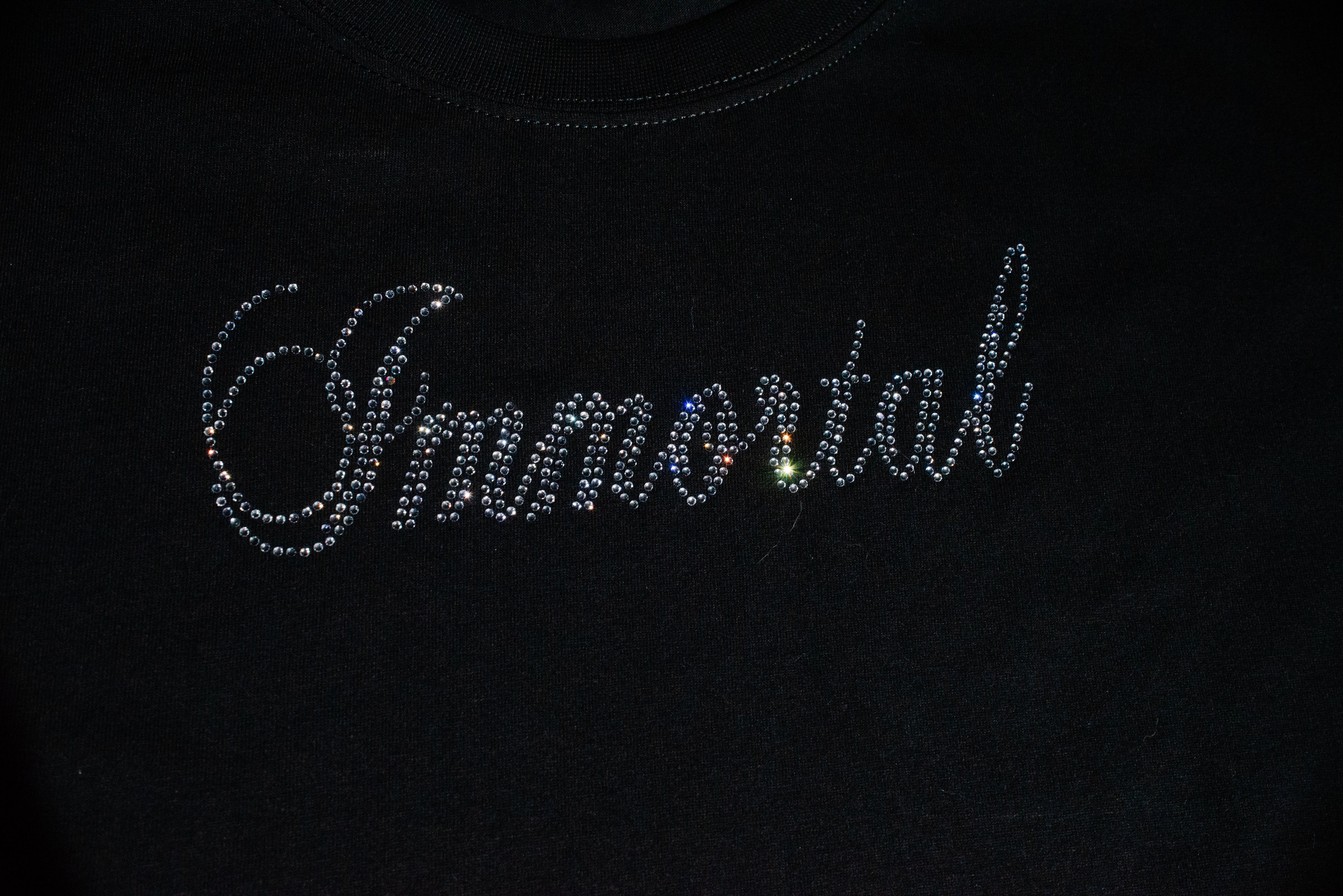 CRYSTAL ESSENTIALS BABY TEE