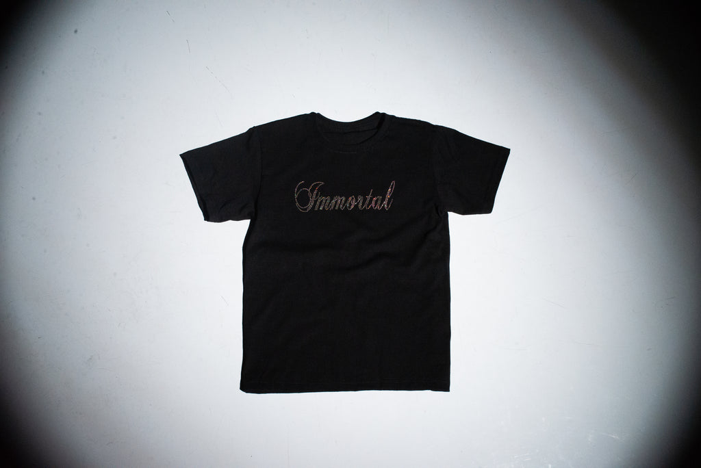 CRYSTAL ESSENTIALS BABY TEE