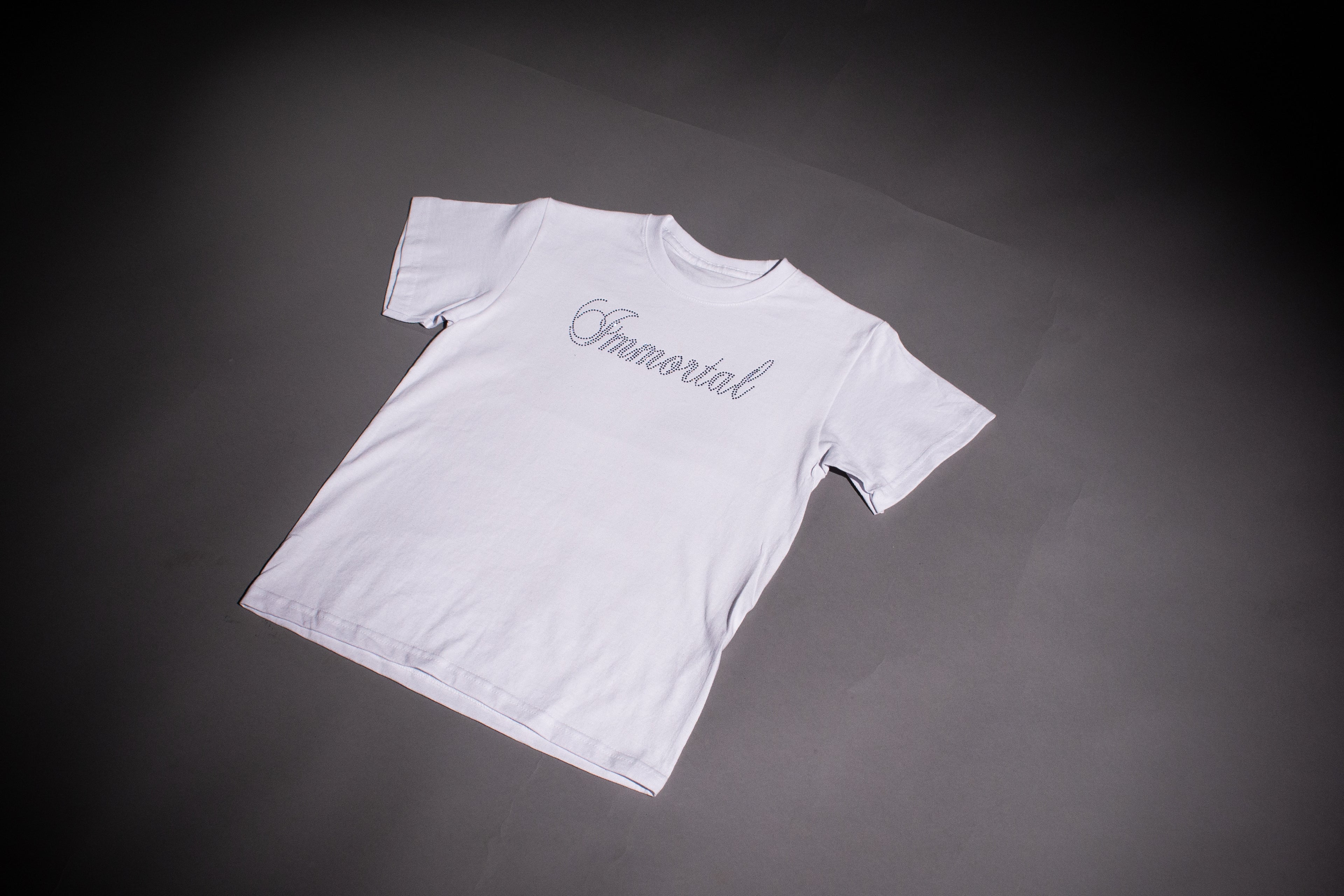 CRYSTAL ESSENTIALS BABY TEE