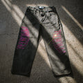 CRYSTALS COTTONCANDY DOBLE BAGGY JEANS M