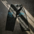 HEAVYGLOOM SKY BLUE BAGGY JEANS XL