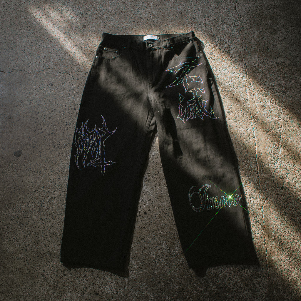 IMMORTAL GANG BAGGY JEANS XL
