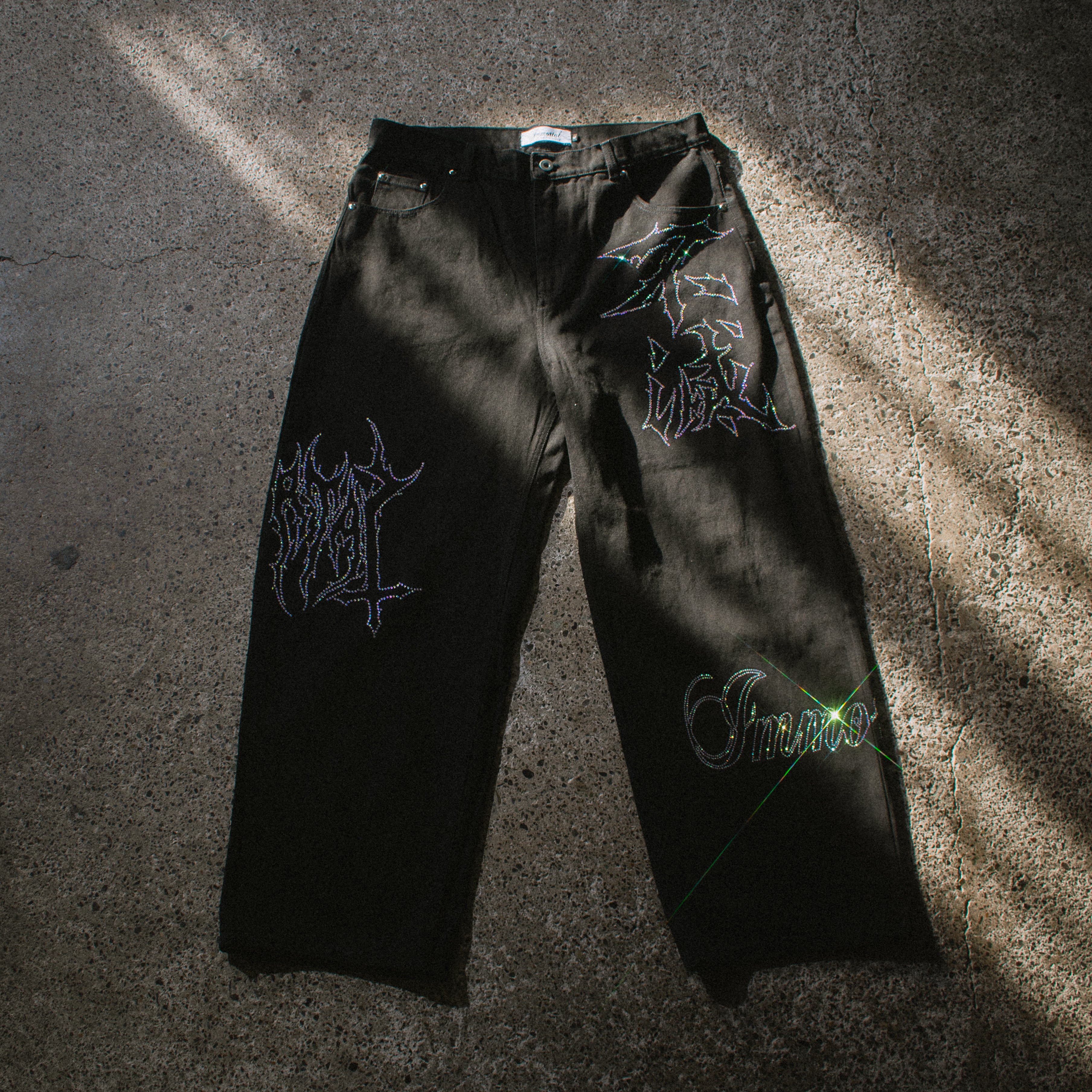 IMMORTAL GANG BAGGY JEANS XL