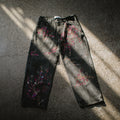 CHERRY BLOSSOM BAGGY JEANS M