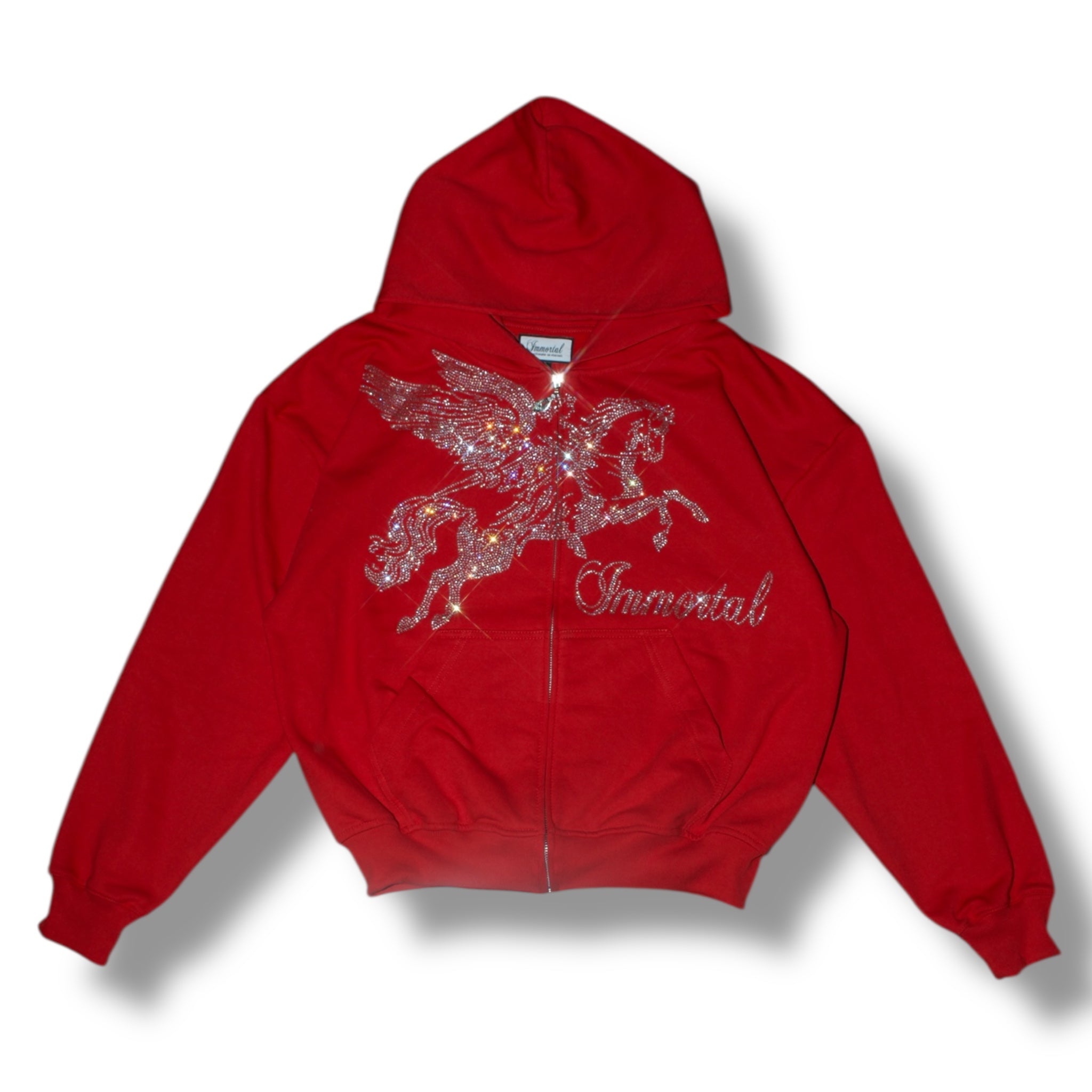 PEGASUS BOXY ZIP RED