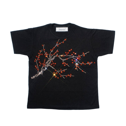 CHERRY BLOSSOM ORANGE BABY TEE