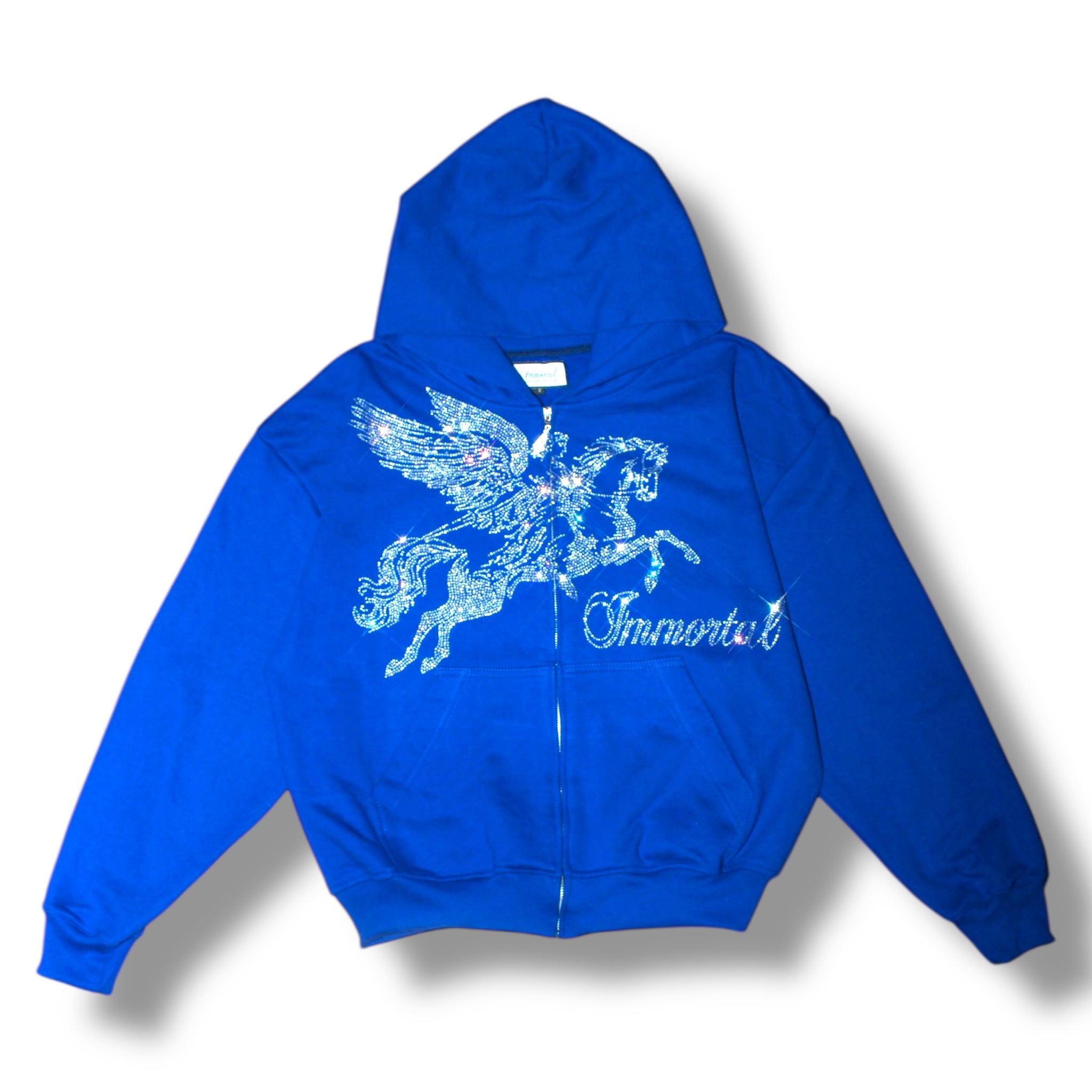 PEGASUS BOXY ZIP BLUE