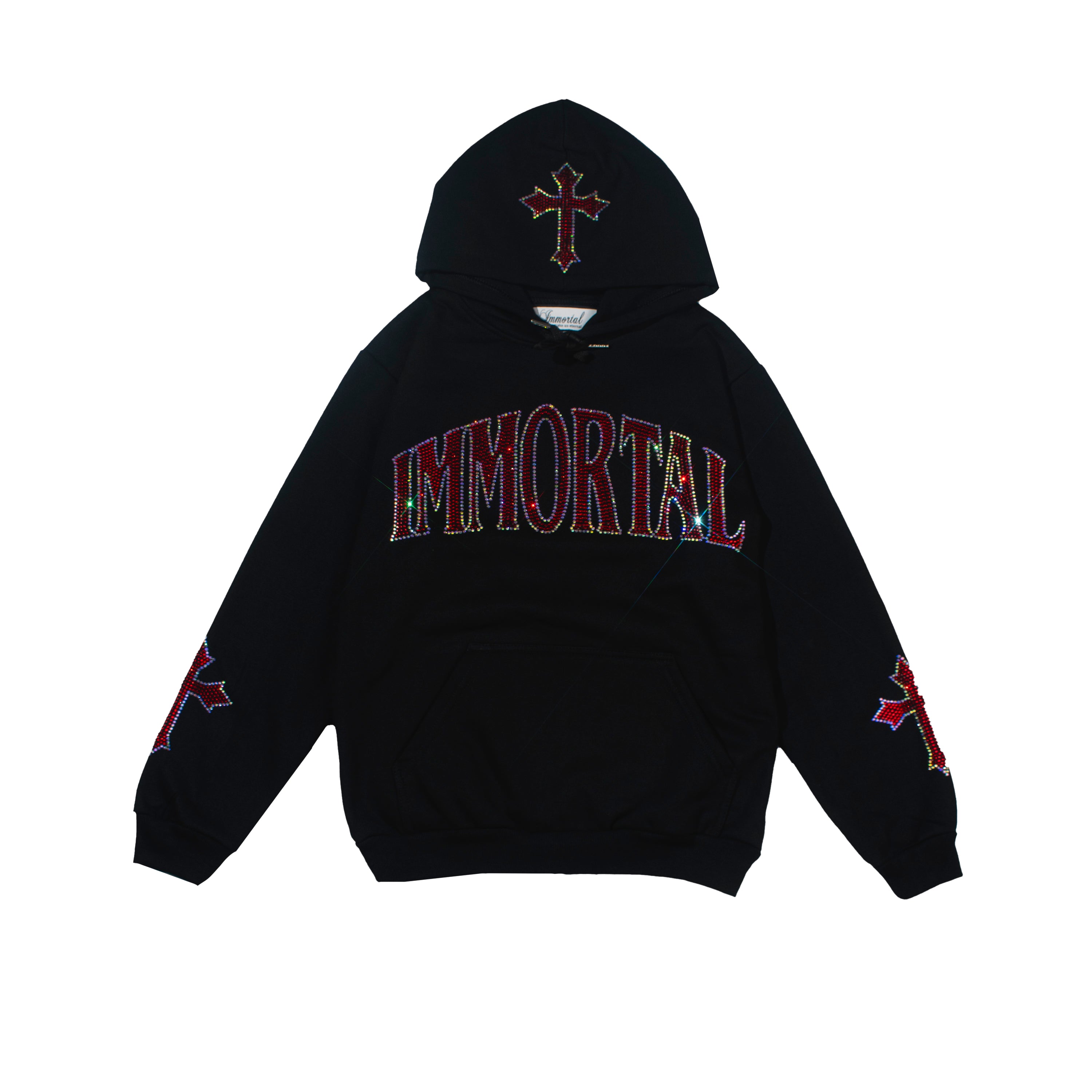 IMMORTAL CRYSTALS RUBY HOODIE