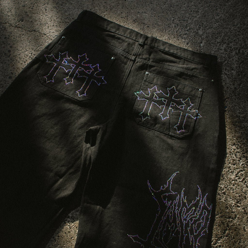 IMMORTAL GANG BAGGY JEANS XL