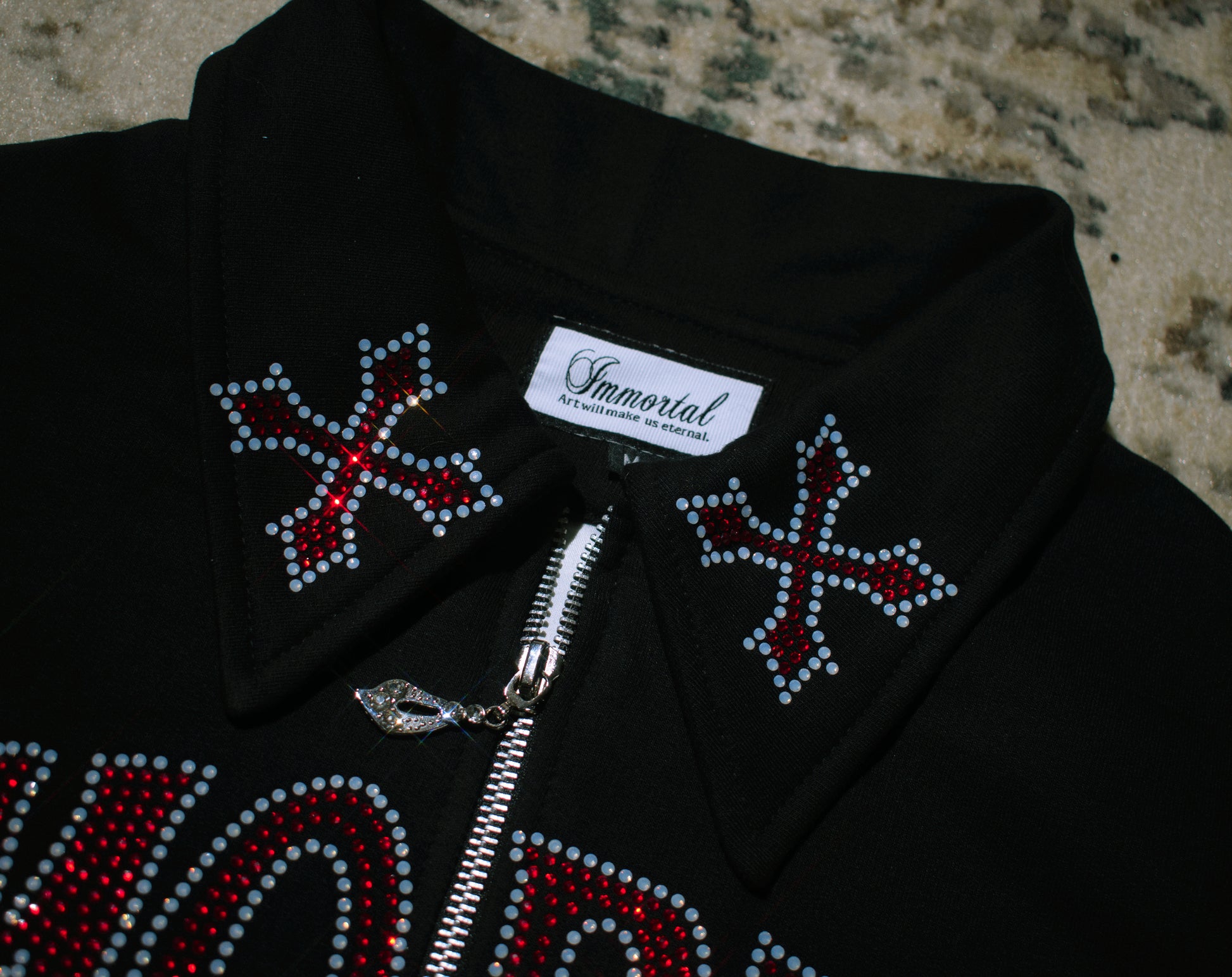 (new)Crystals Classic Bomber Jacket