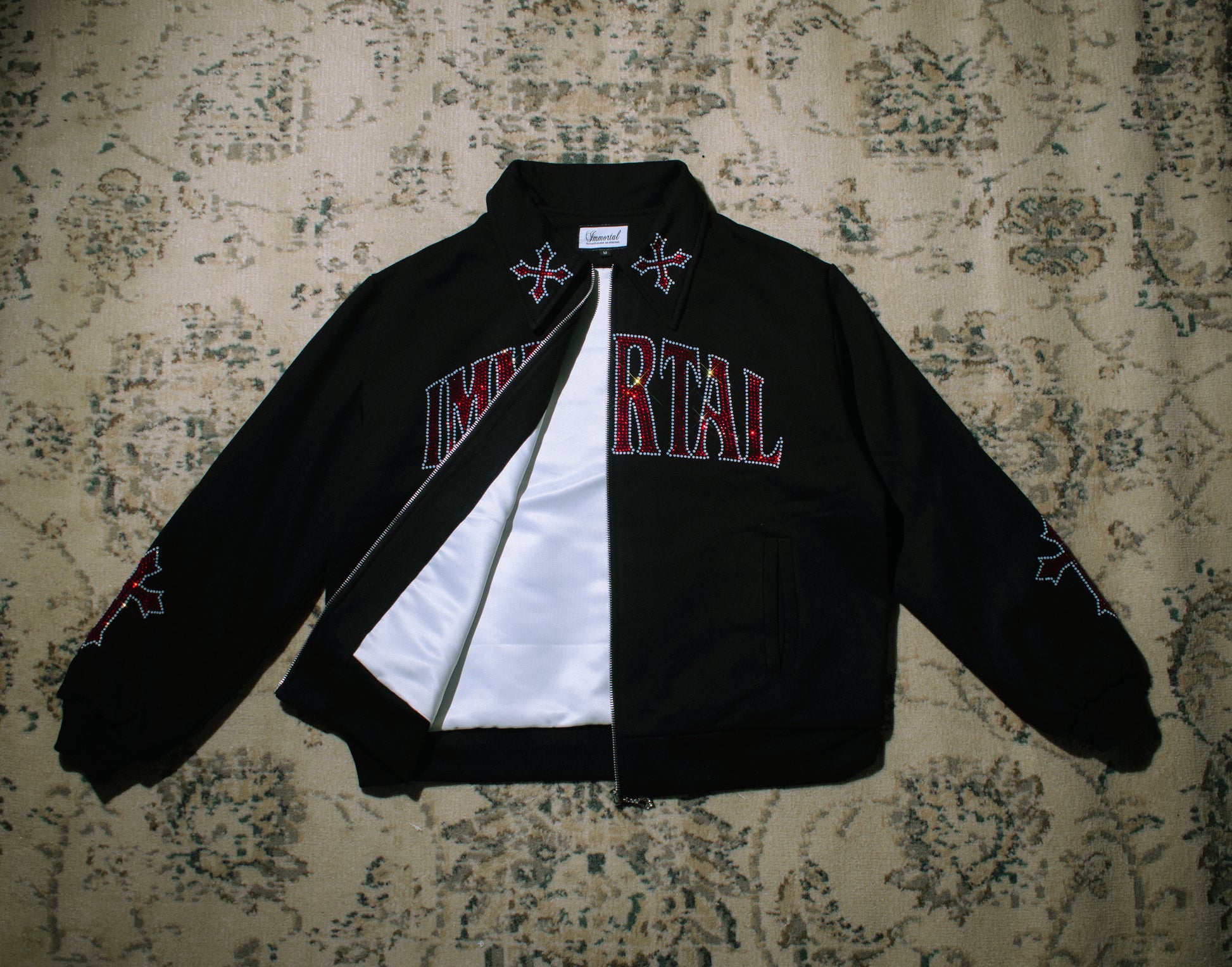 (new)Crystals Classic Bomber Jacket