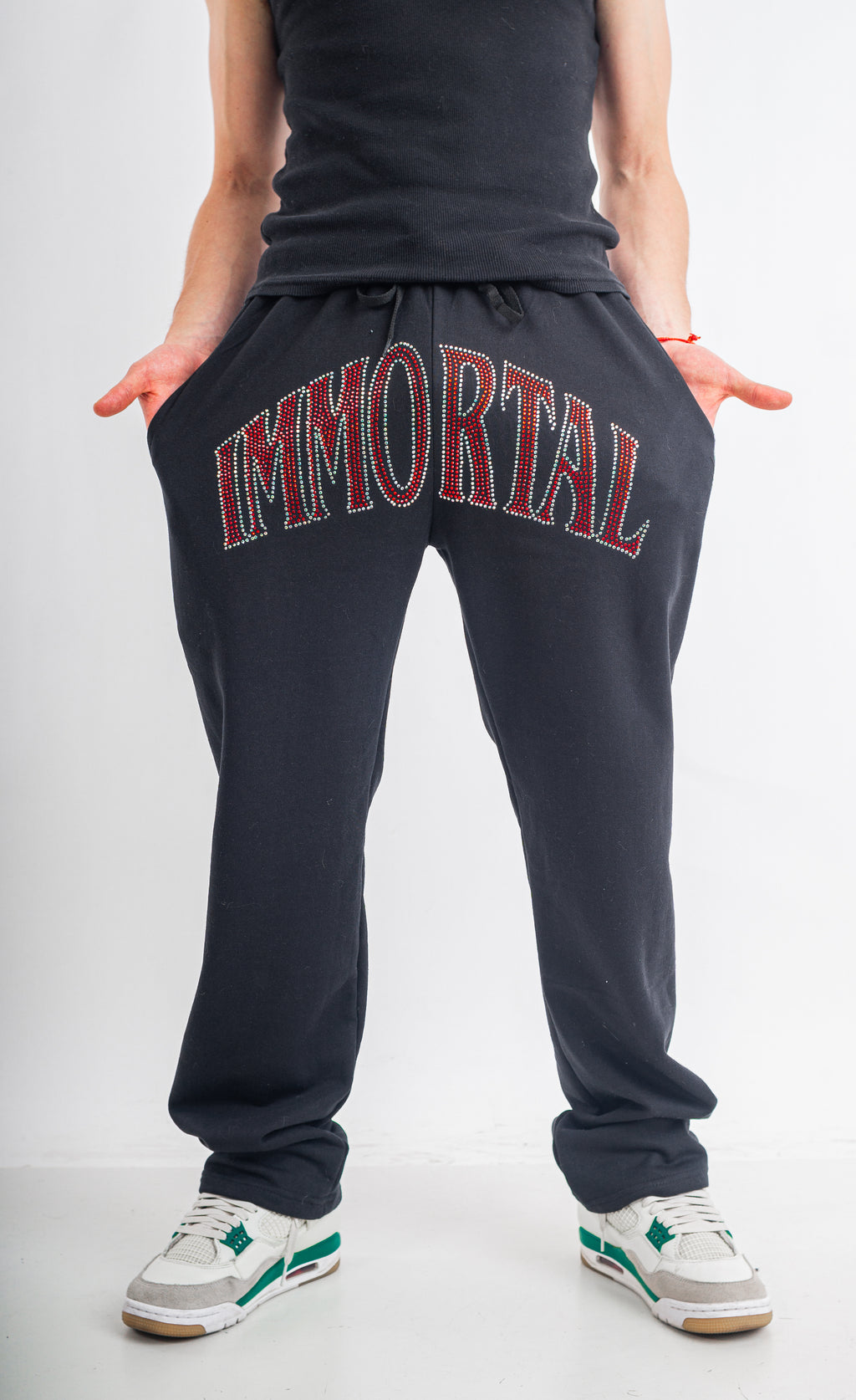 IMMORTAL CRYSTAL RUBY TRACKPANT