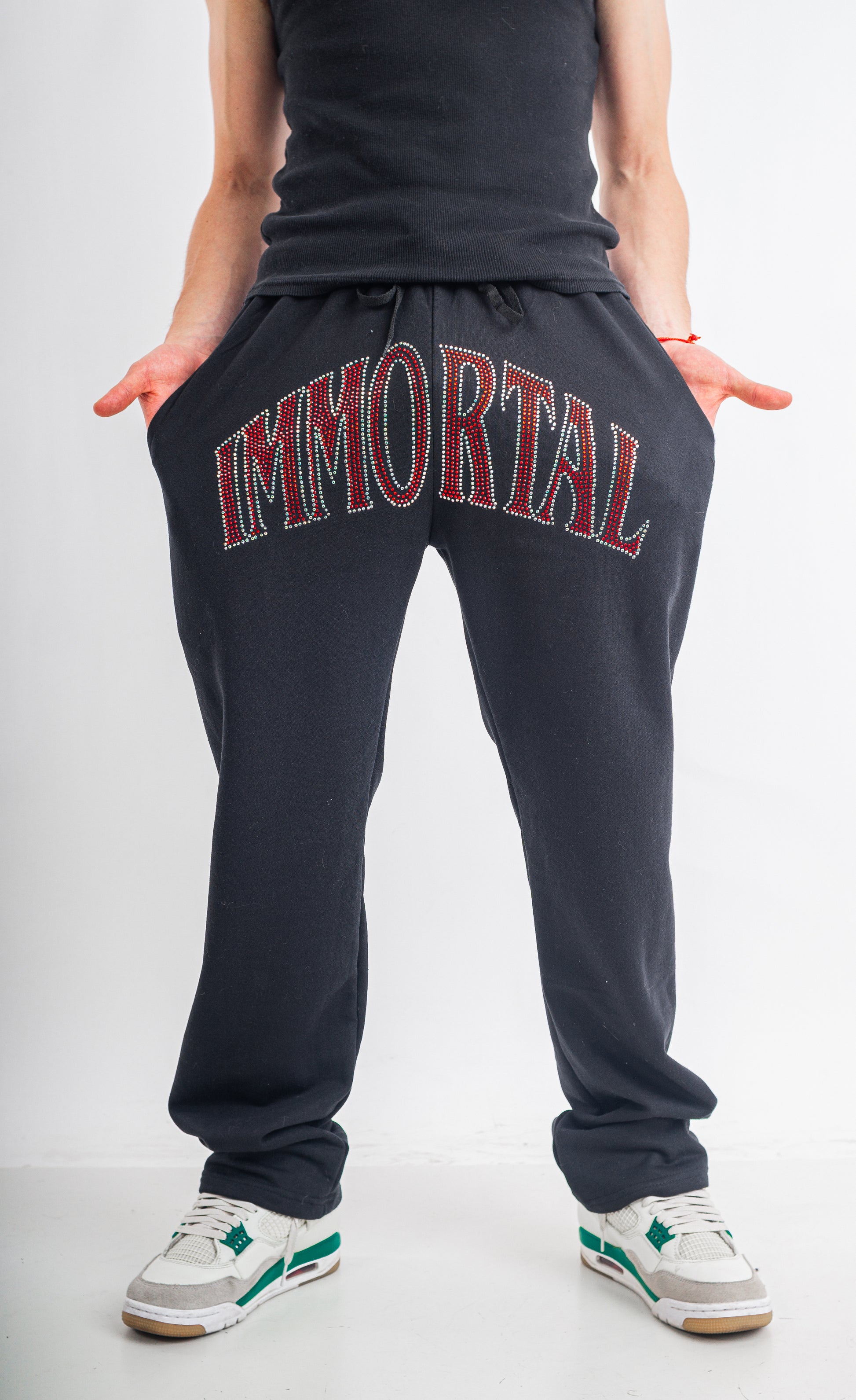 IMMORTAL CRYSTAL RUBY TRACKPANT