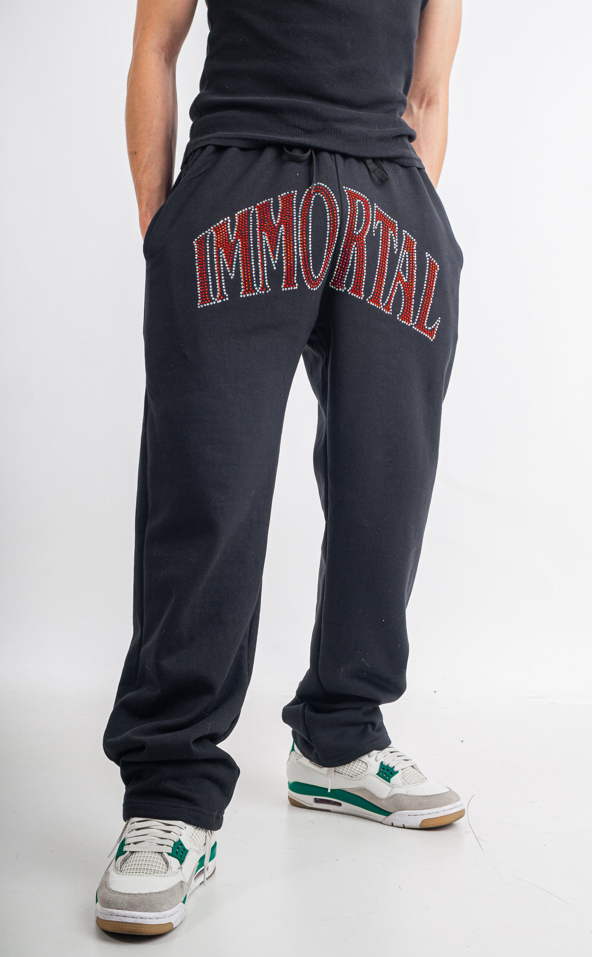 IMMORTAL CRYSTAL RUBY TRACKPANT