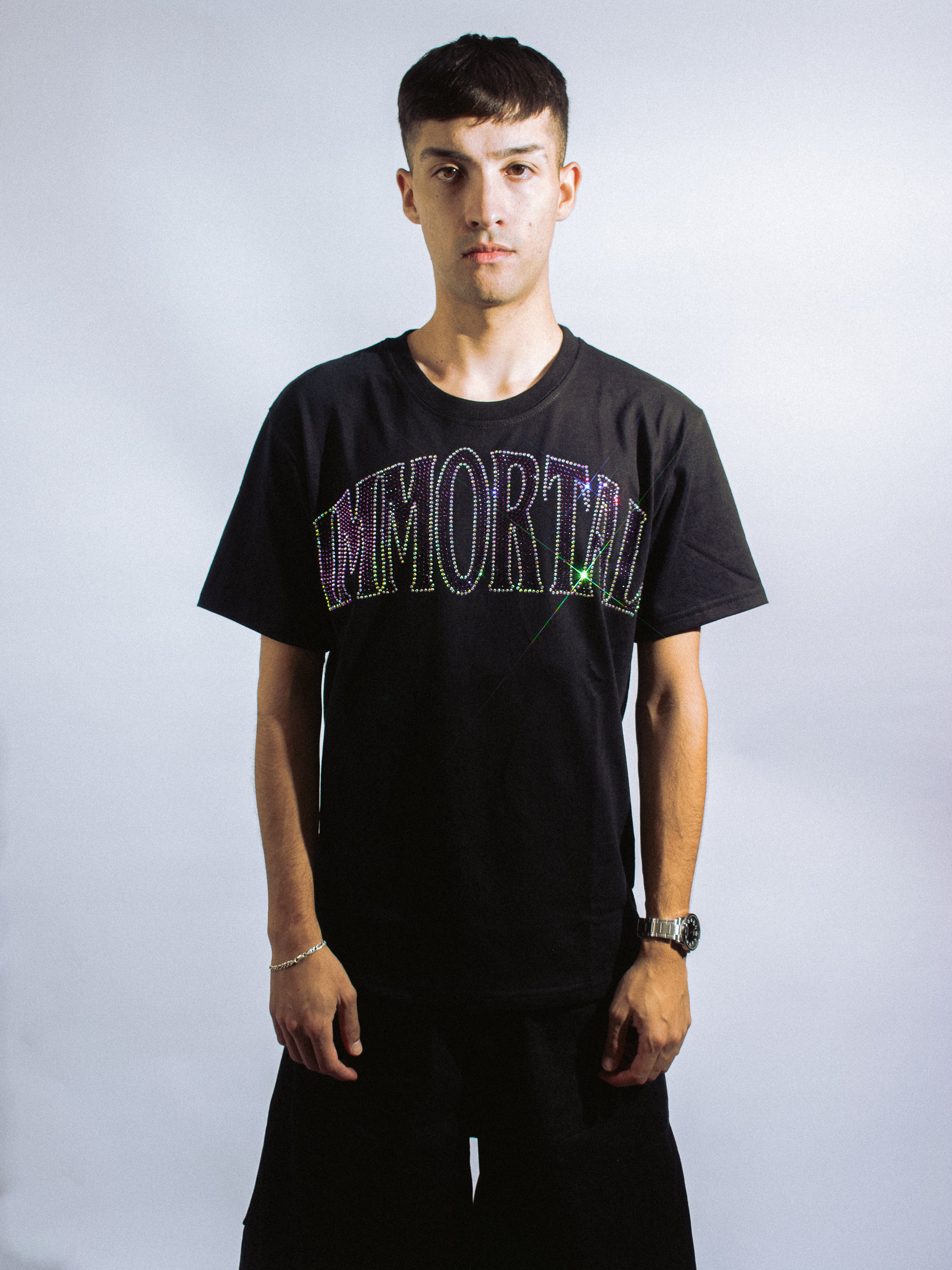 IMMORTAL CRYSTALS CODEINE PURPLE SHIRT