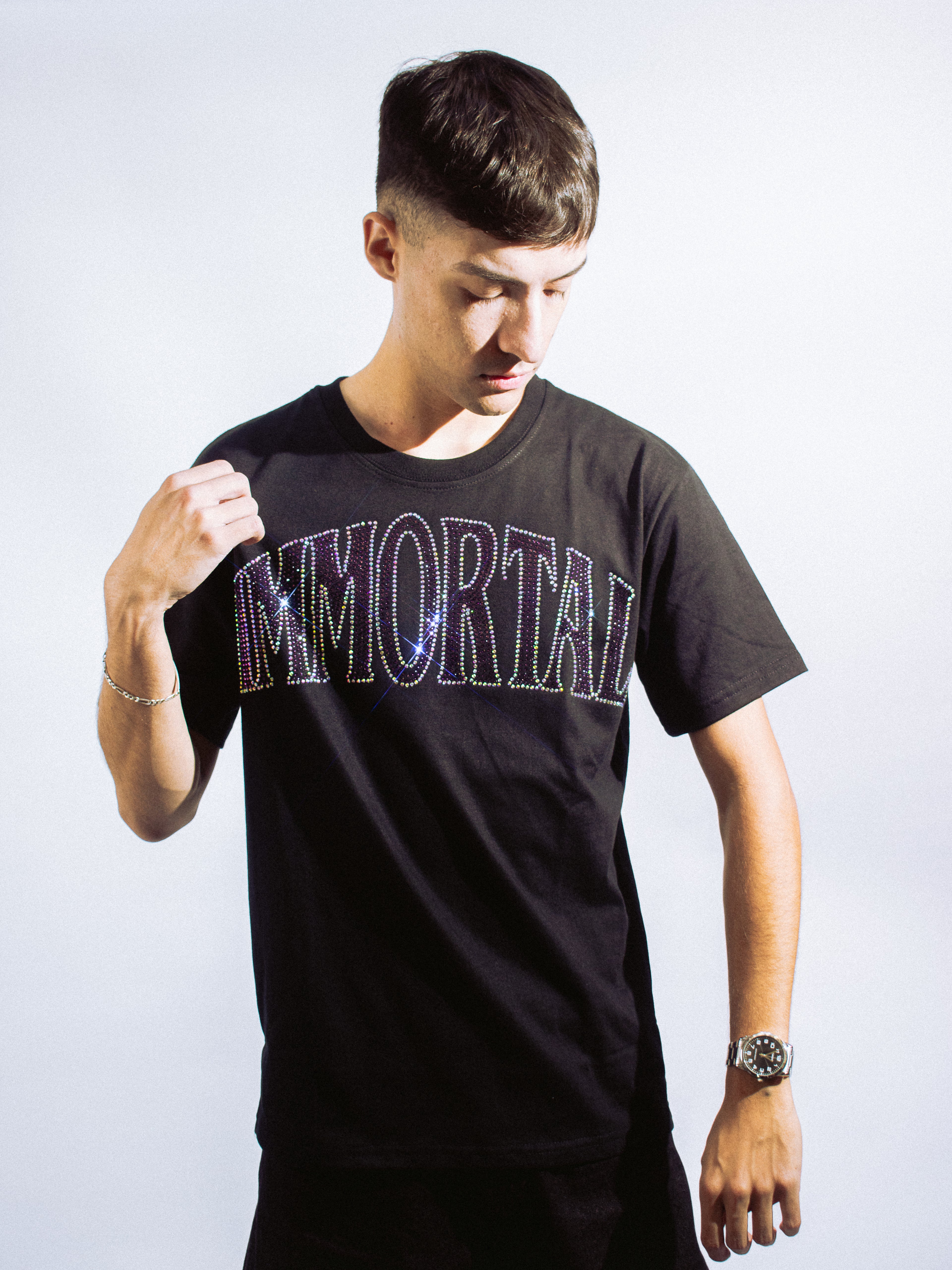 IMMORTAL CRYSTALS CODEINE PURPLE SHIRT
