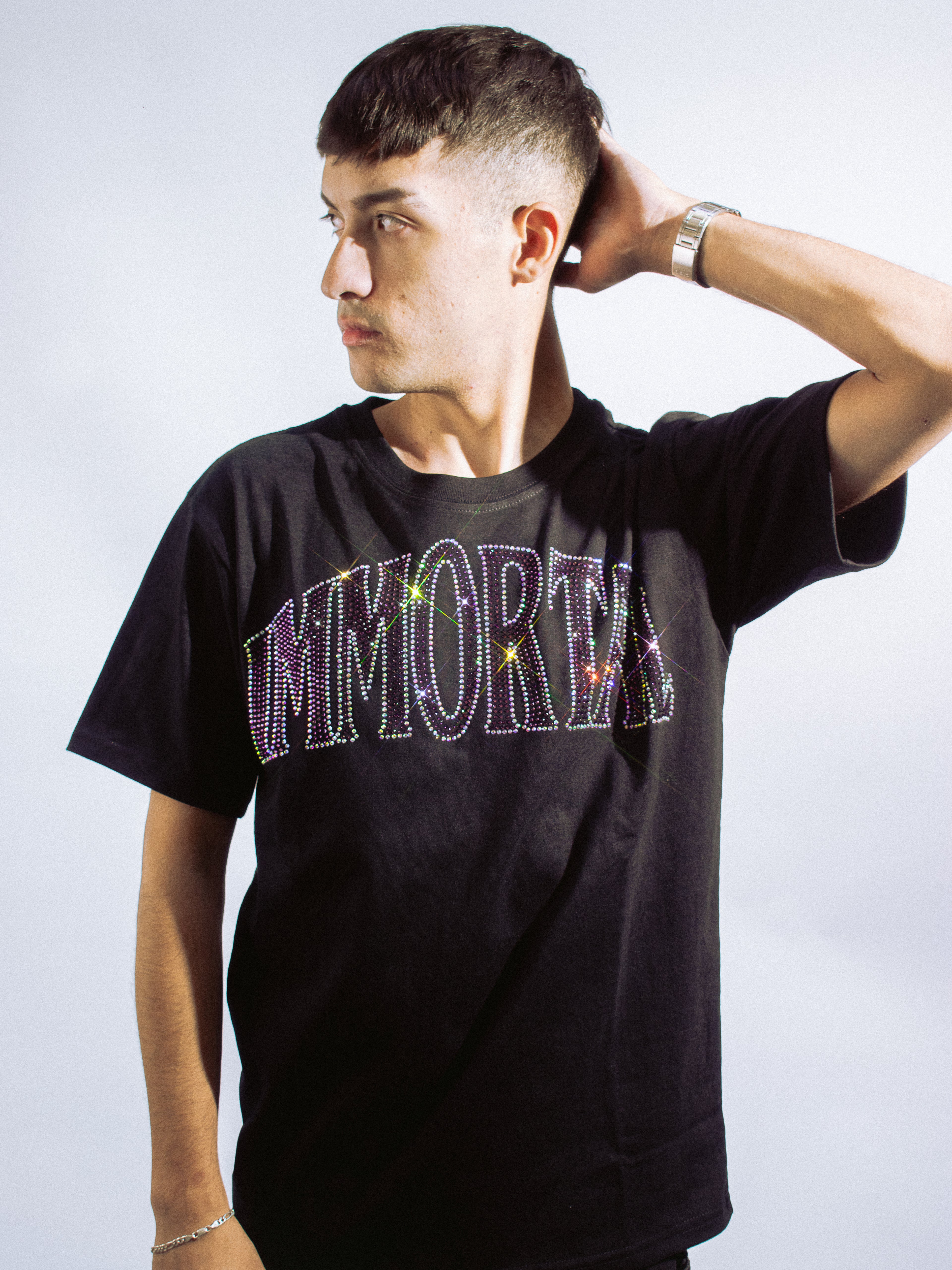 IMMORTAL CRYSTALS CODEINE PURPLE SHIRT