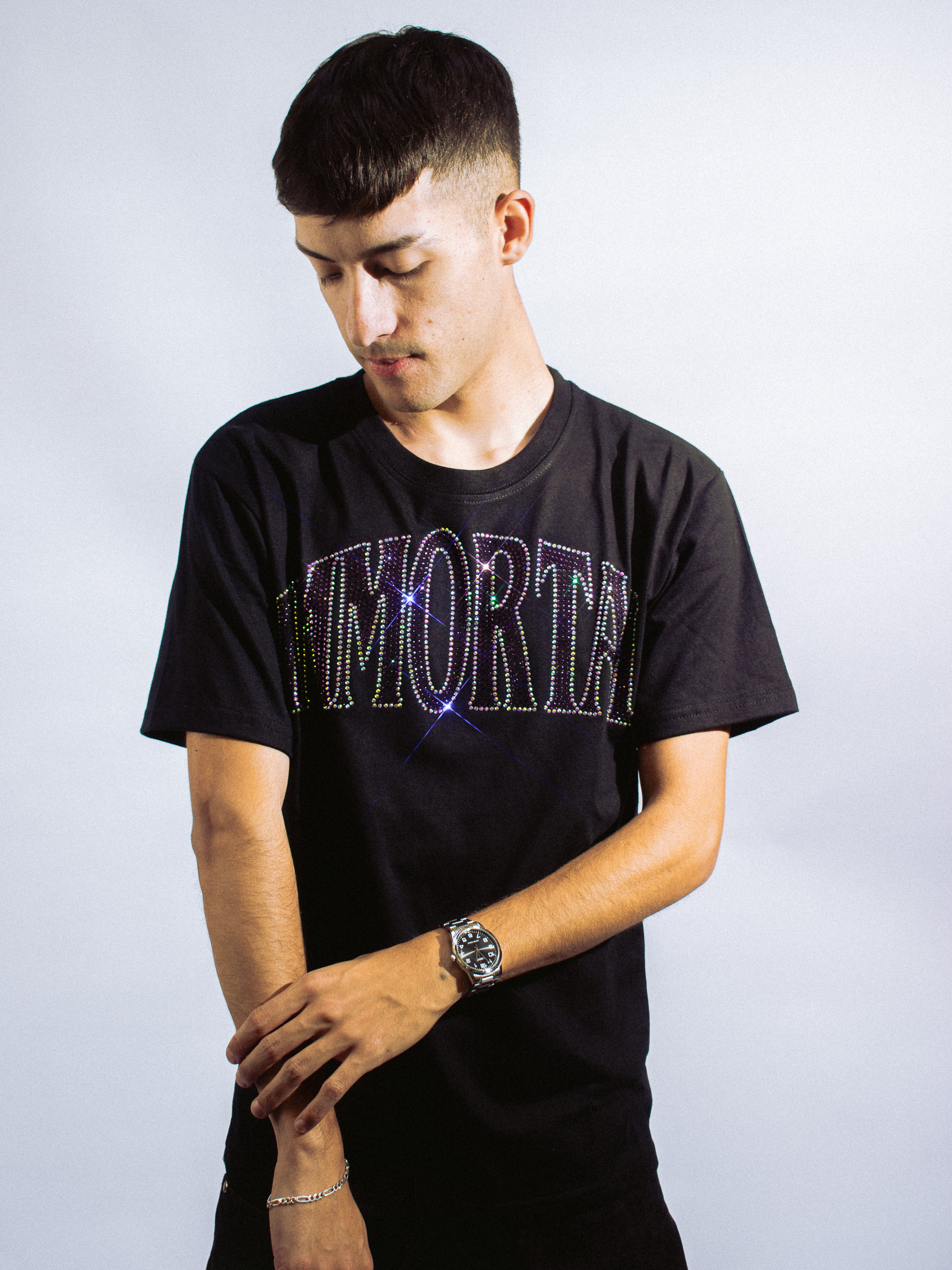 IMMORTAL CRYSTALS CODEINE PURPLE SHIRT