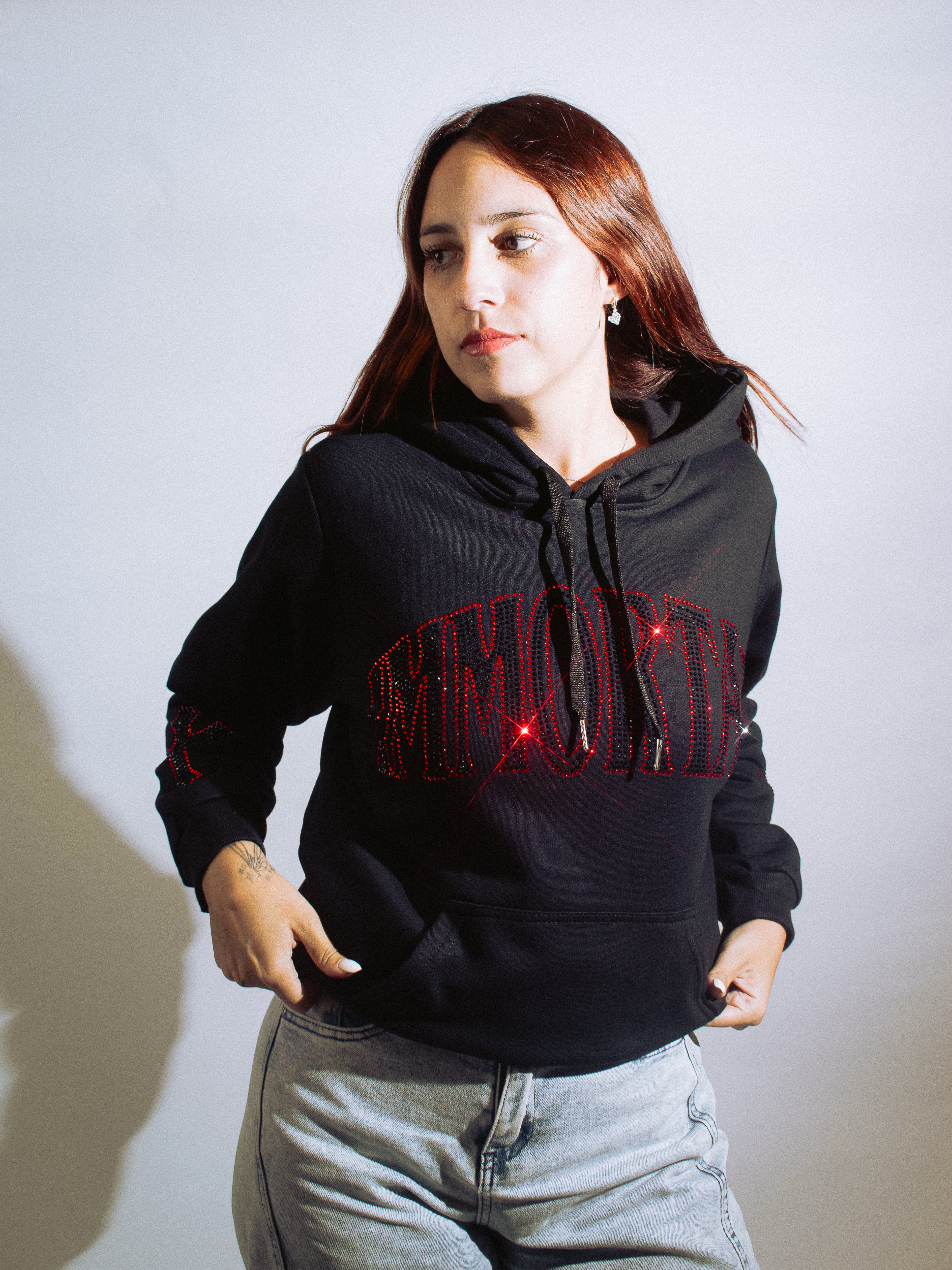 CRYSTALS REDVENOM HOODIE / ZIP