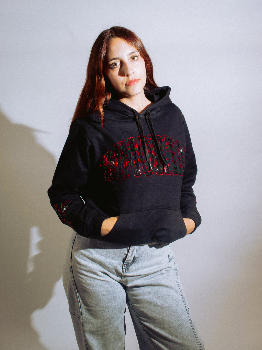 CRYSTALS REDVENOM HOODIE / ZIP