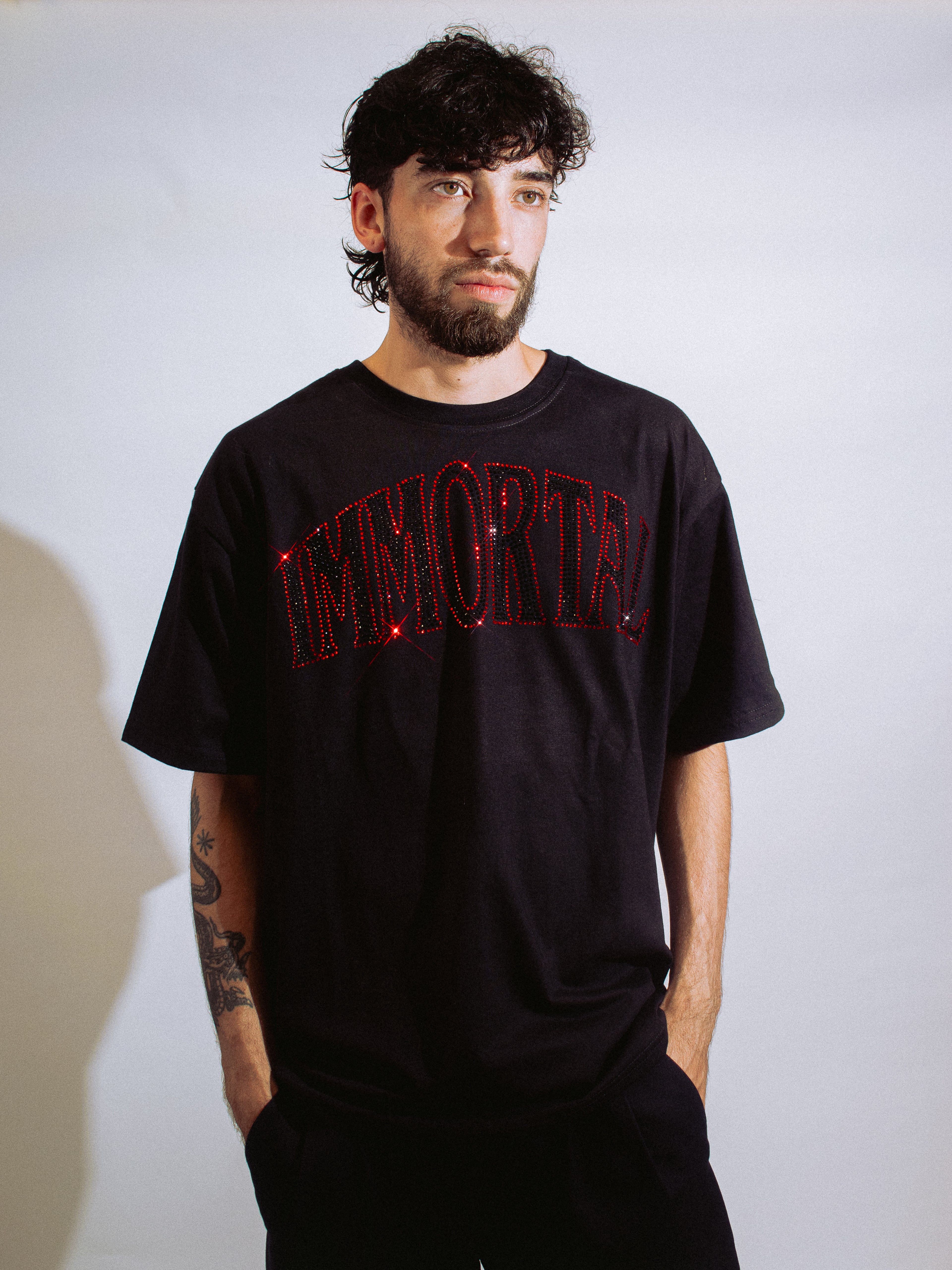 IMMORTAL CRYSTALS BLACKRUBY VOID SHIRT