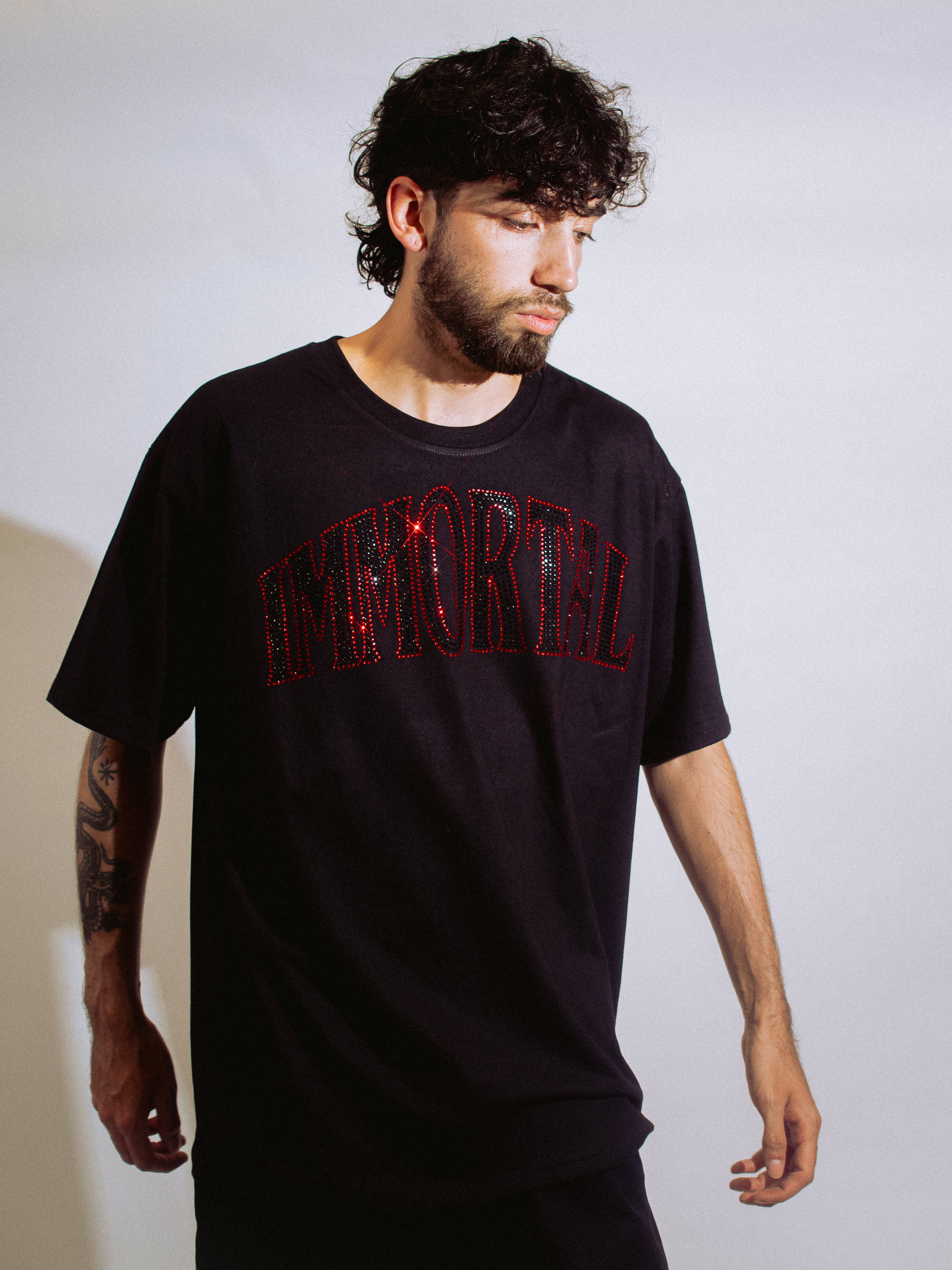 IMMORTAL CRYSTALS BLACKRUBY VOID SHIRT