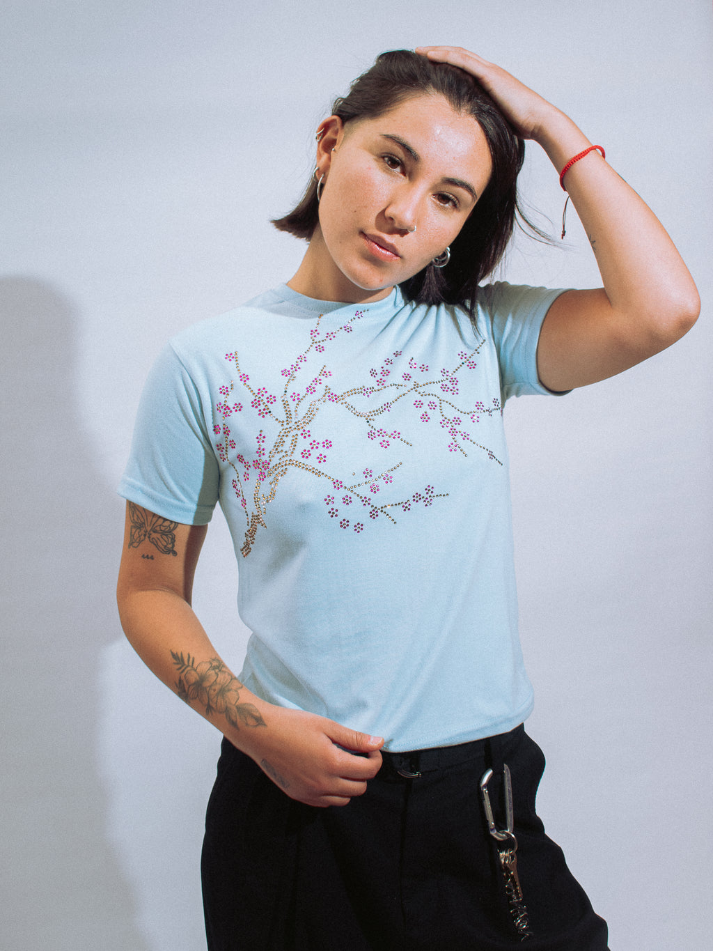 Immortal Chronicles: Japan Cherry Blossom BABYTEE SkyBlue