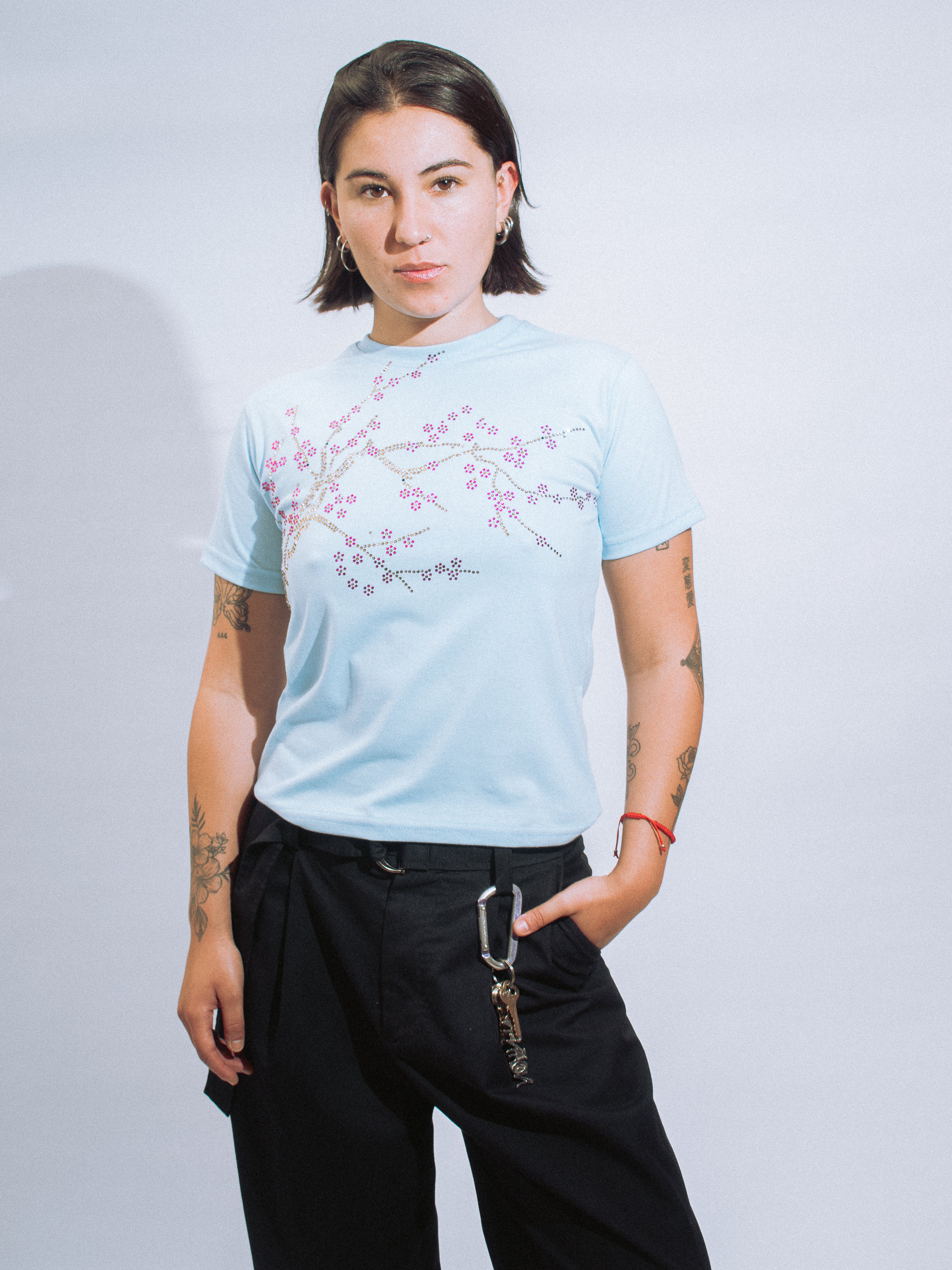 Immortal Chronicles: Japan Cherry Blossom BABYTEE SkyBlue