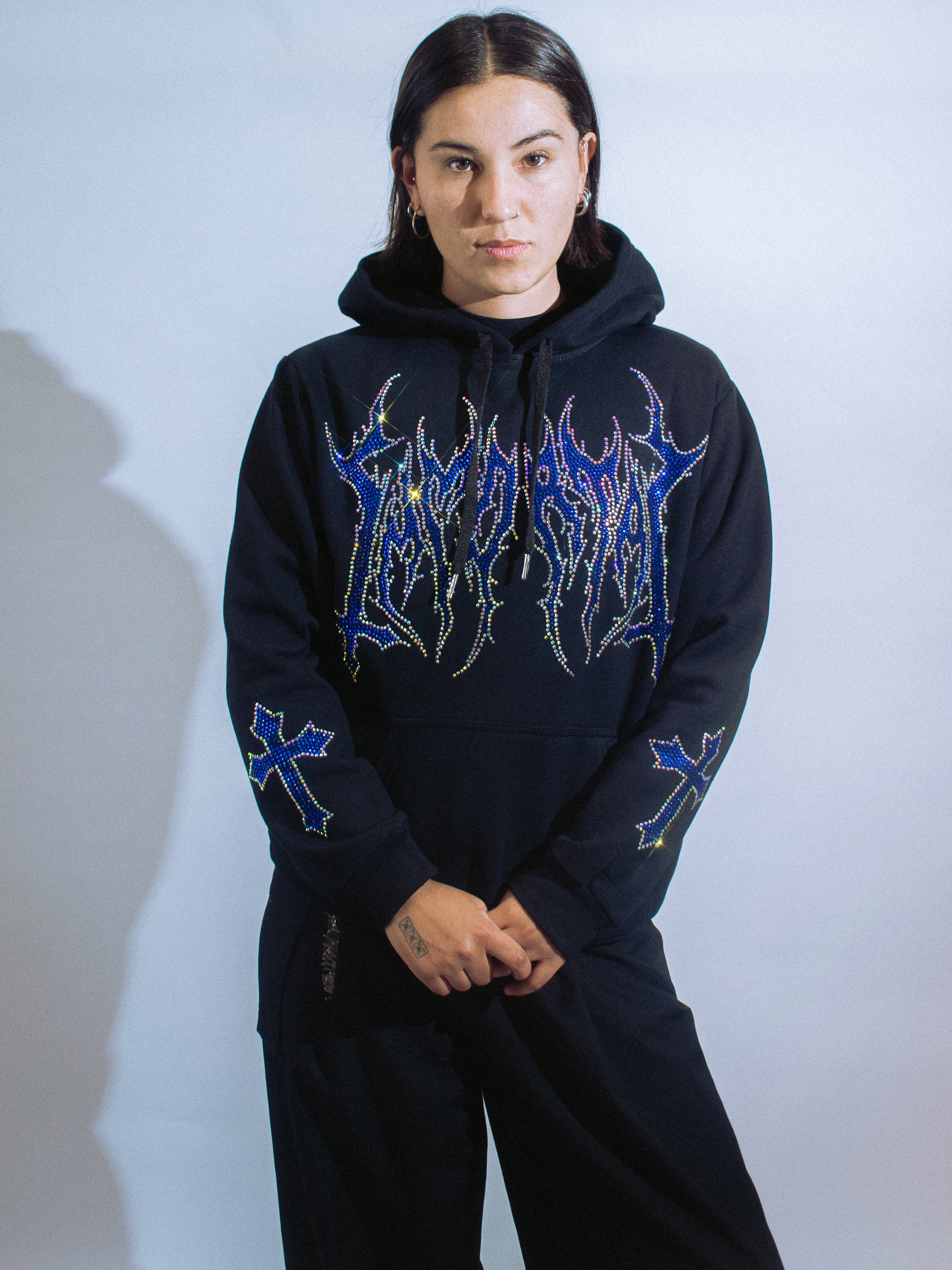 HEAVYGLOOM ROYAL BLUE HOODIE / ZIP