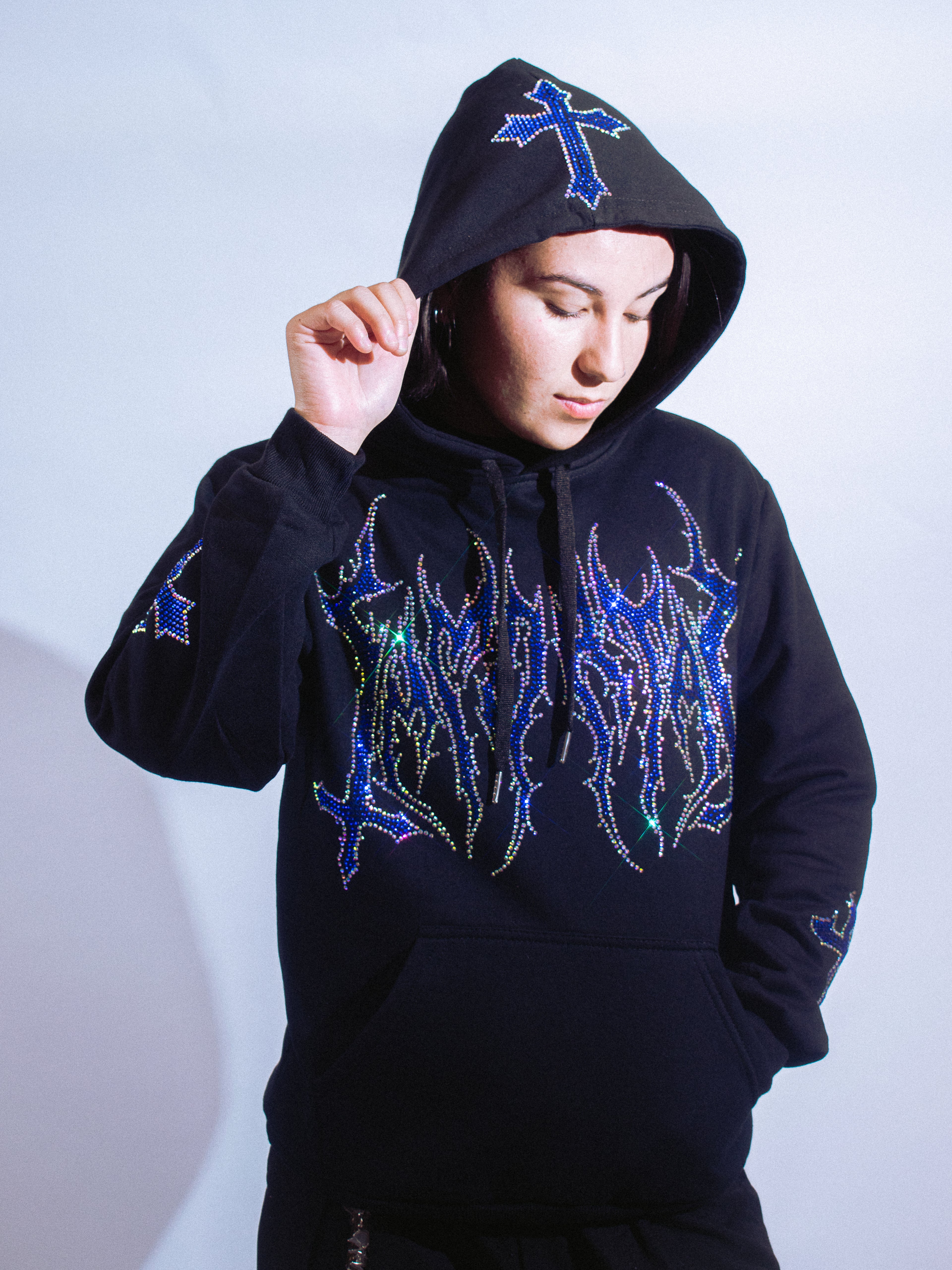 HEAVYGLOOM ROYAL BLUE HOODIE / ZIP