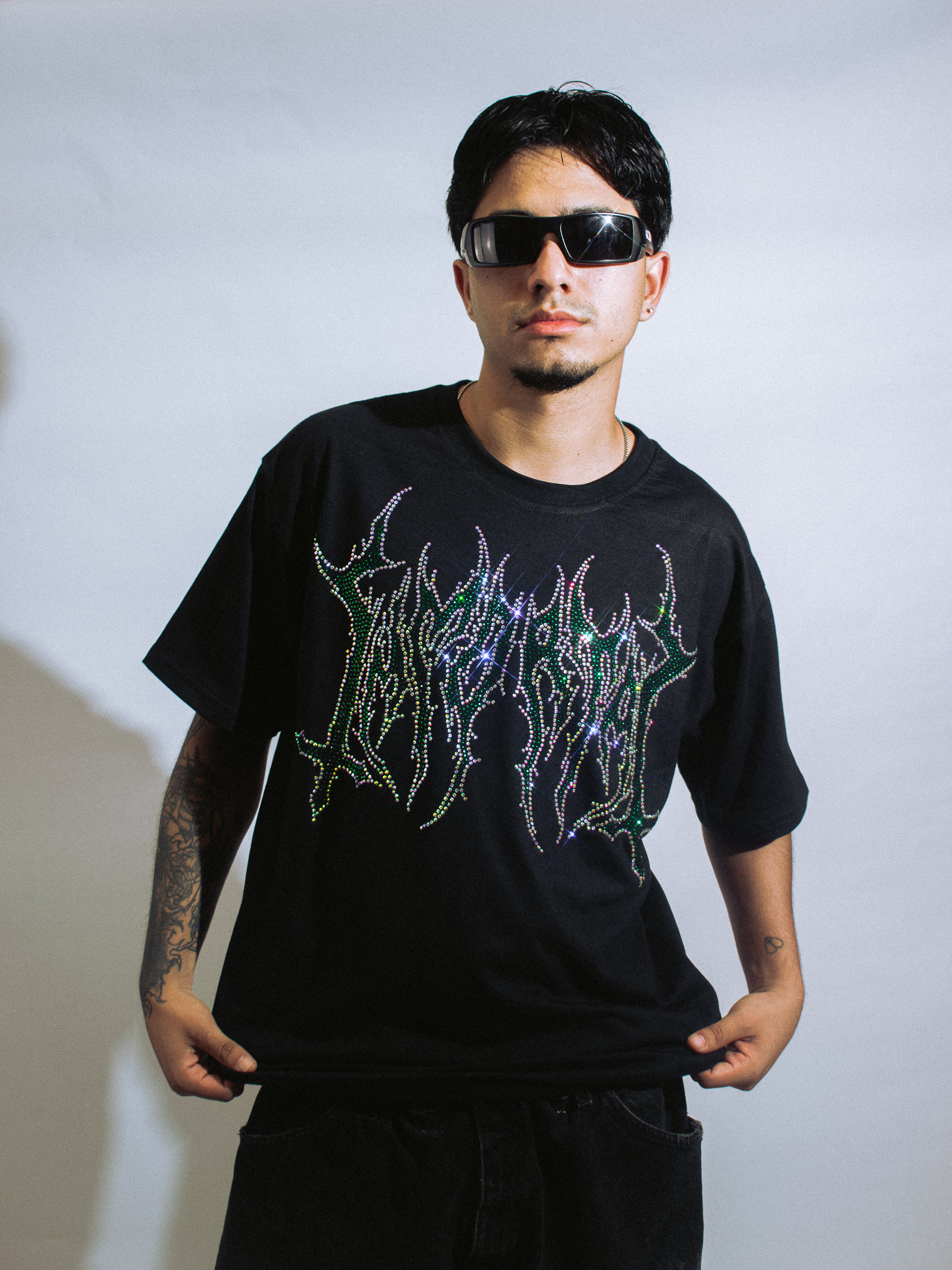 Immortal HeavyGloom LeafGreen tee