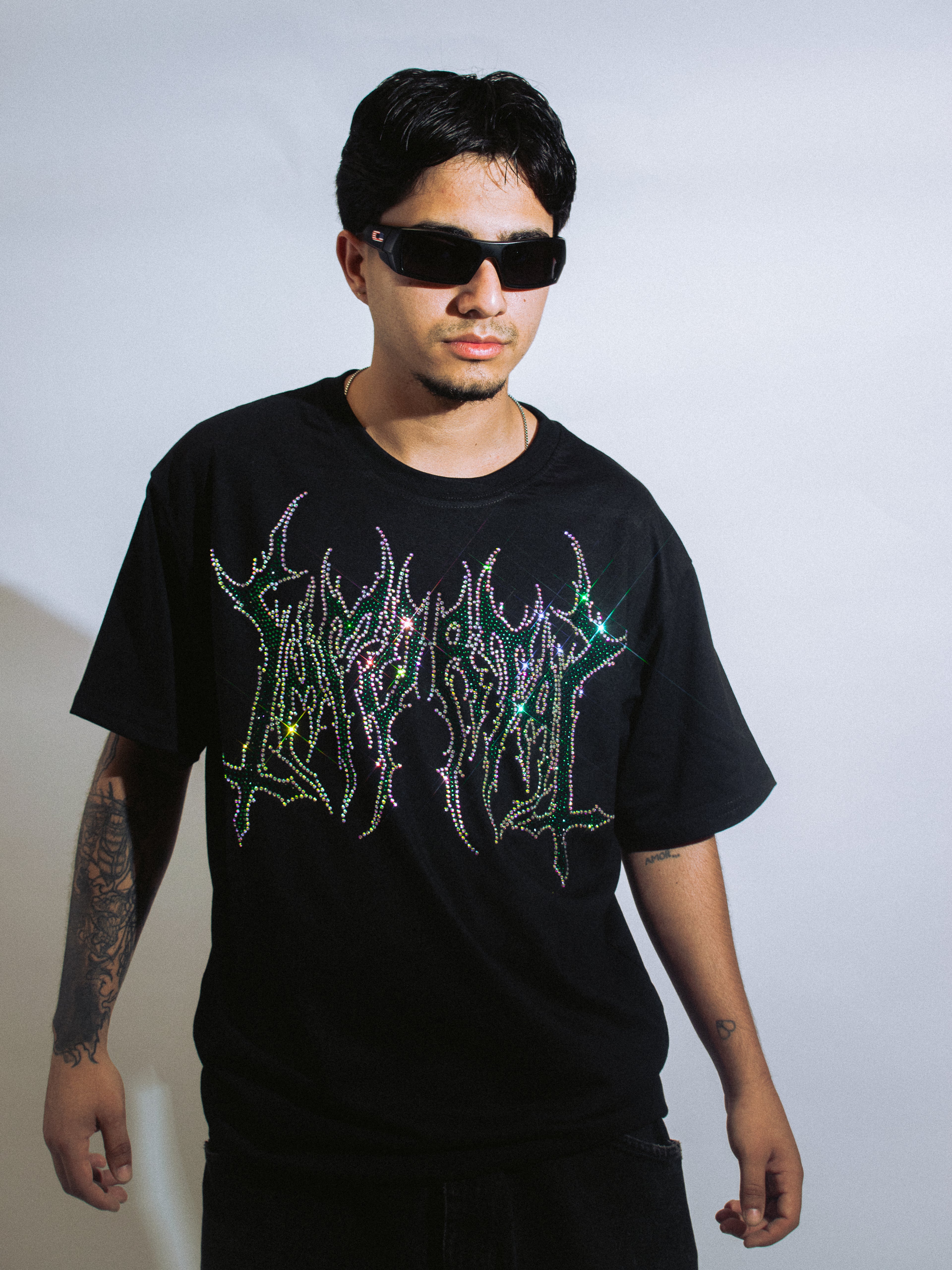 Immortal HeavyGloom LeafGreen tee