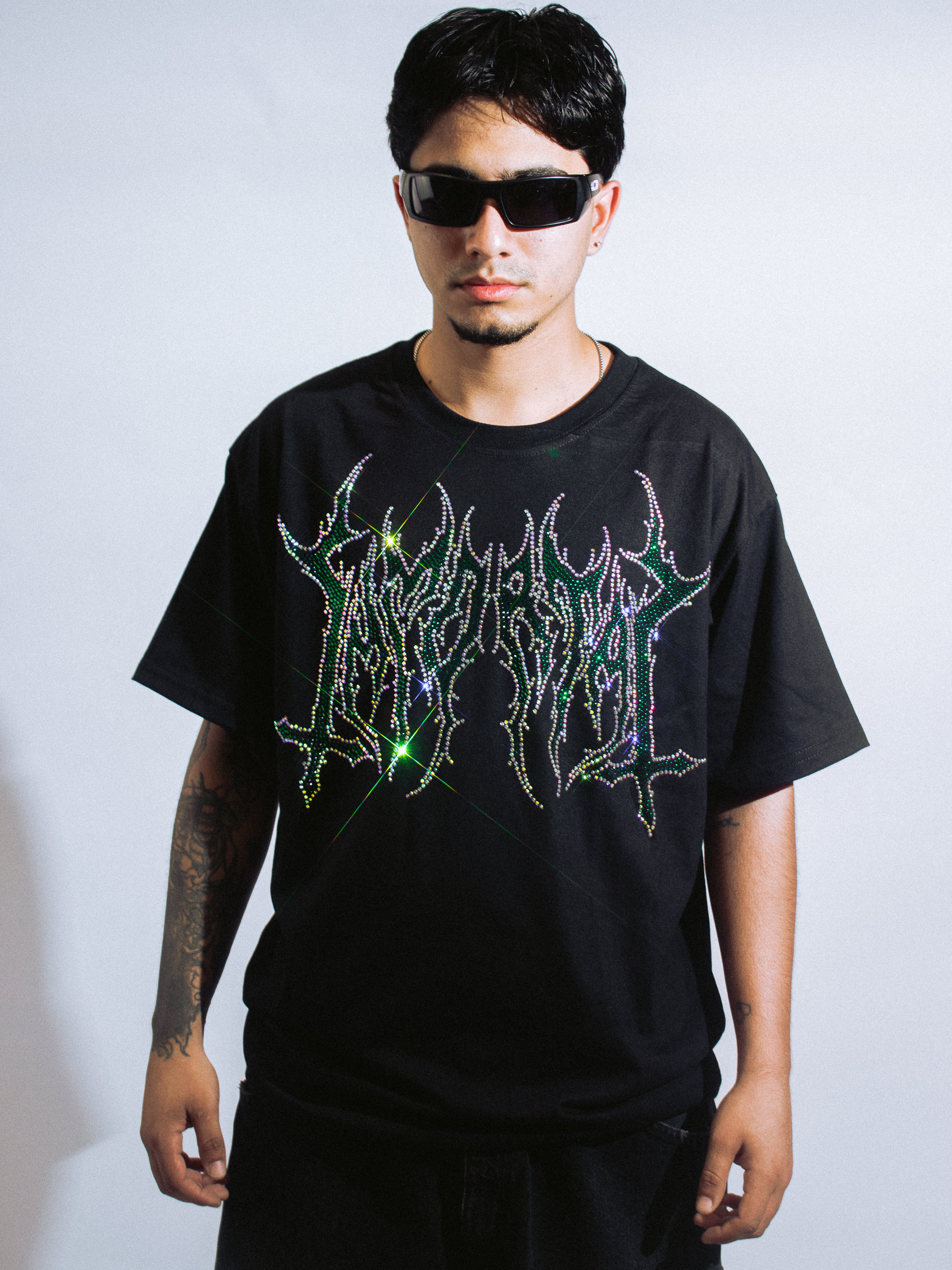 Immortal HeavyGloom LeafGreen tee