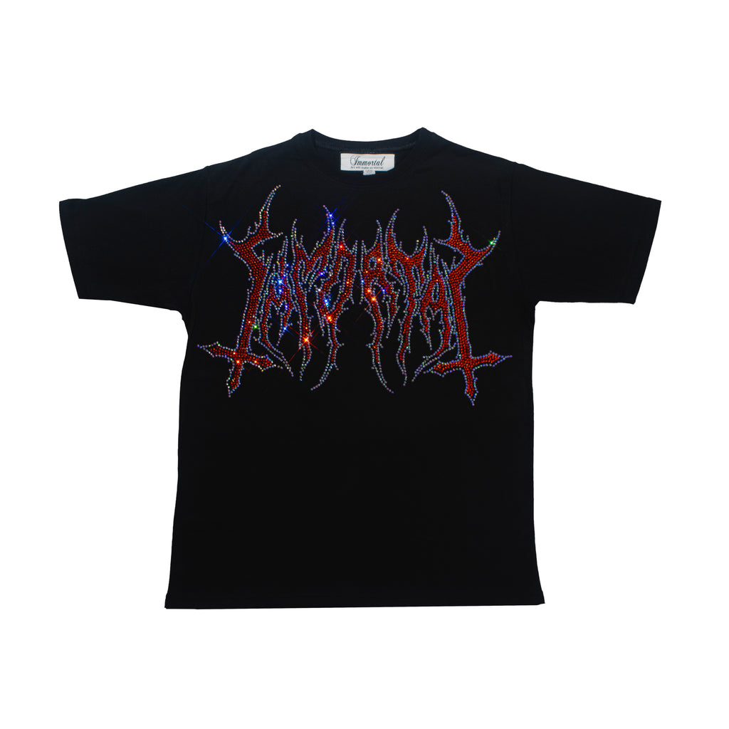 IMMORTAL HEAVYGLOOM CRYSTALS RED DIAMONDS SHIRT