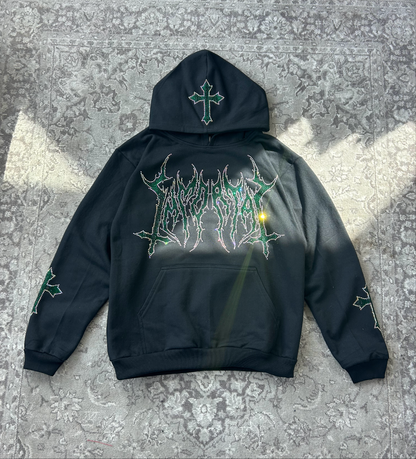 HEAVYGLOOM LEAF GREEN HOODIE / ZIP