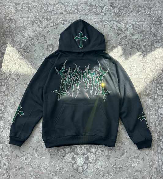 HEAVYGLOOM LEAF GREEN HOODIE / ZIP