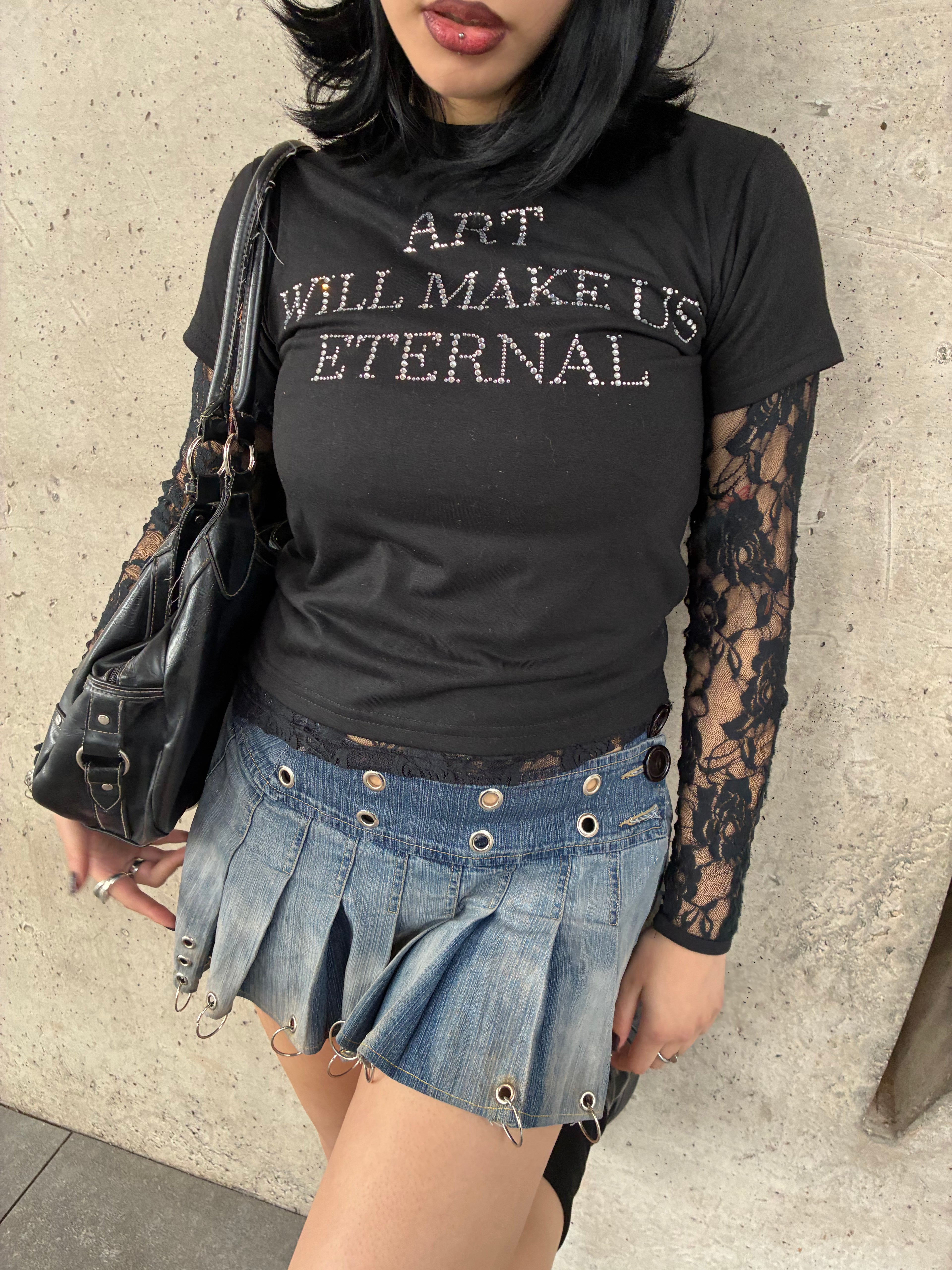 ART WILL MAKE US ETERNAL BABY TEE
