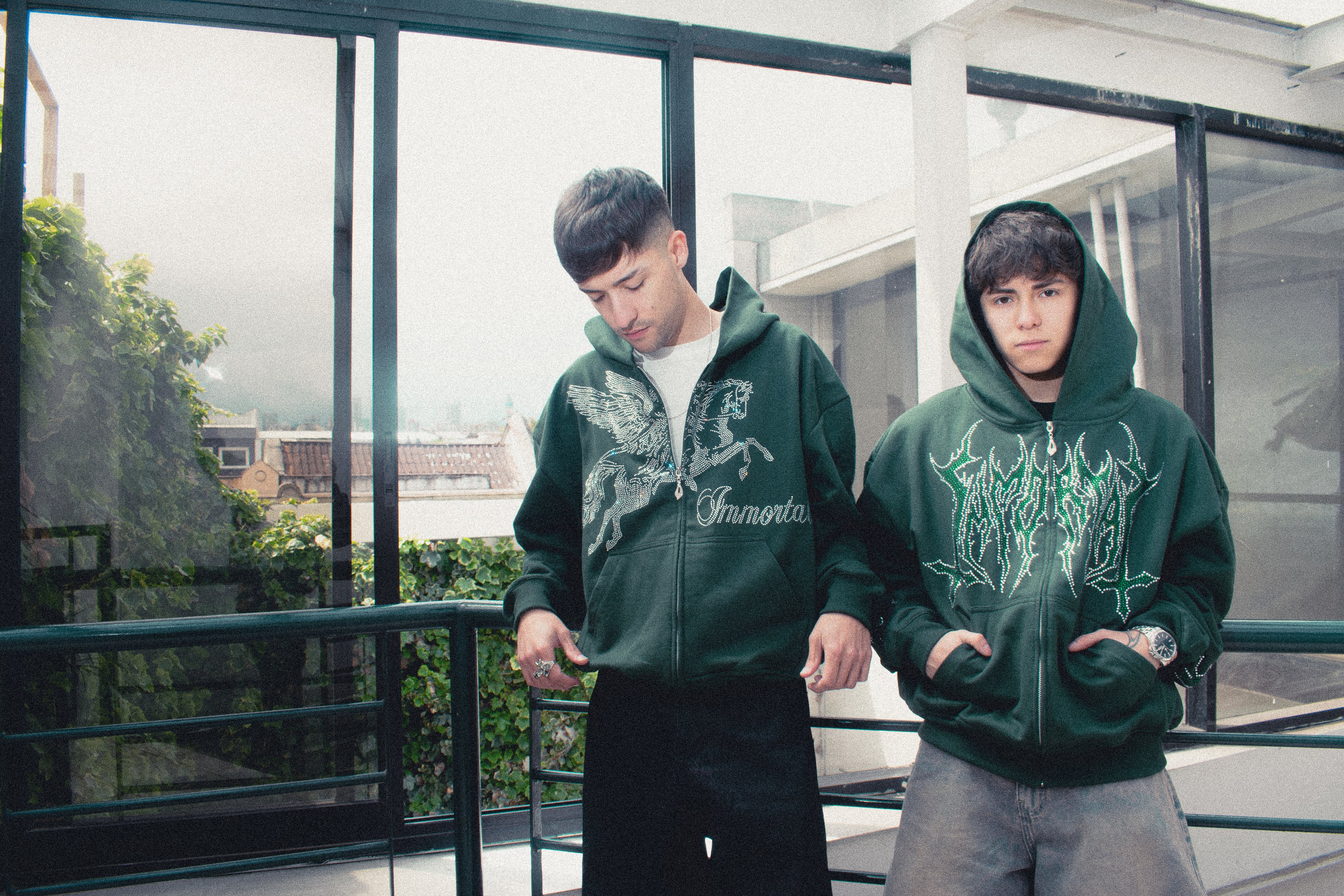 HEAVYGLOOM BOXY ZIP GREEN