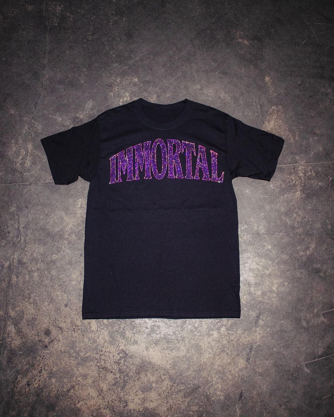 IMMORTAL CRYSTALS CODEINE PURPLE SHIRT