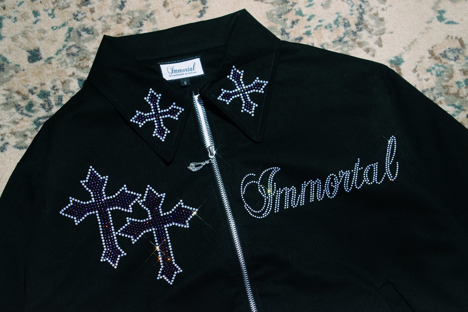 CODEINE PURPLE BOXY JACKET