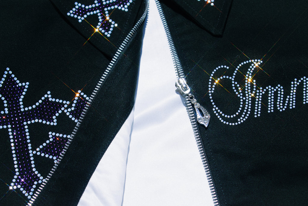 CODEINE PURPLE BOXY JACKET