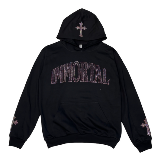 IMMORTAL CRYSTALS CODEINE PURPLE HOODIE