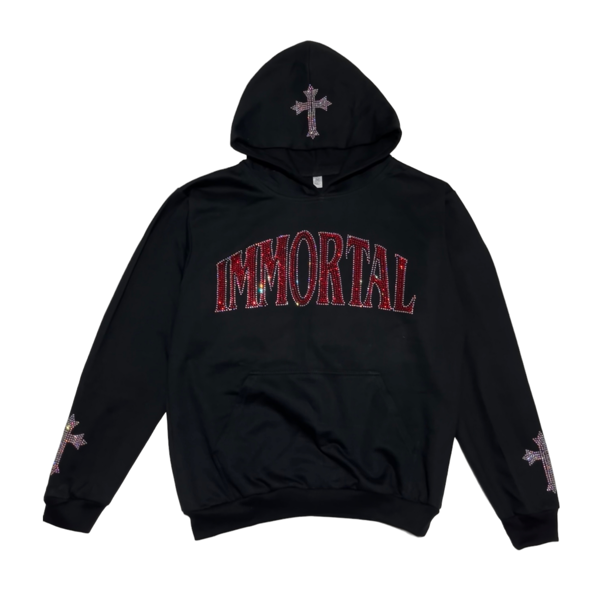 IMMORTAL CRYSTALS RUBY HOODIE