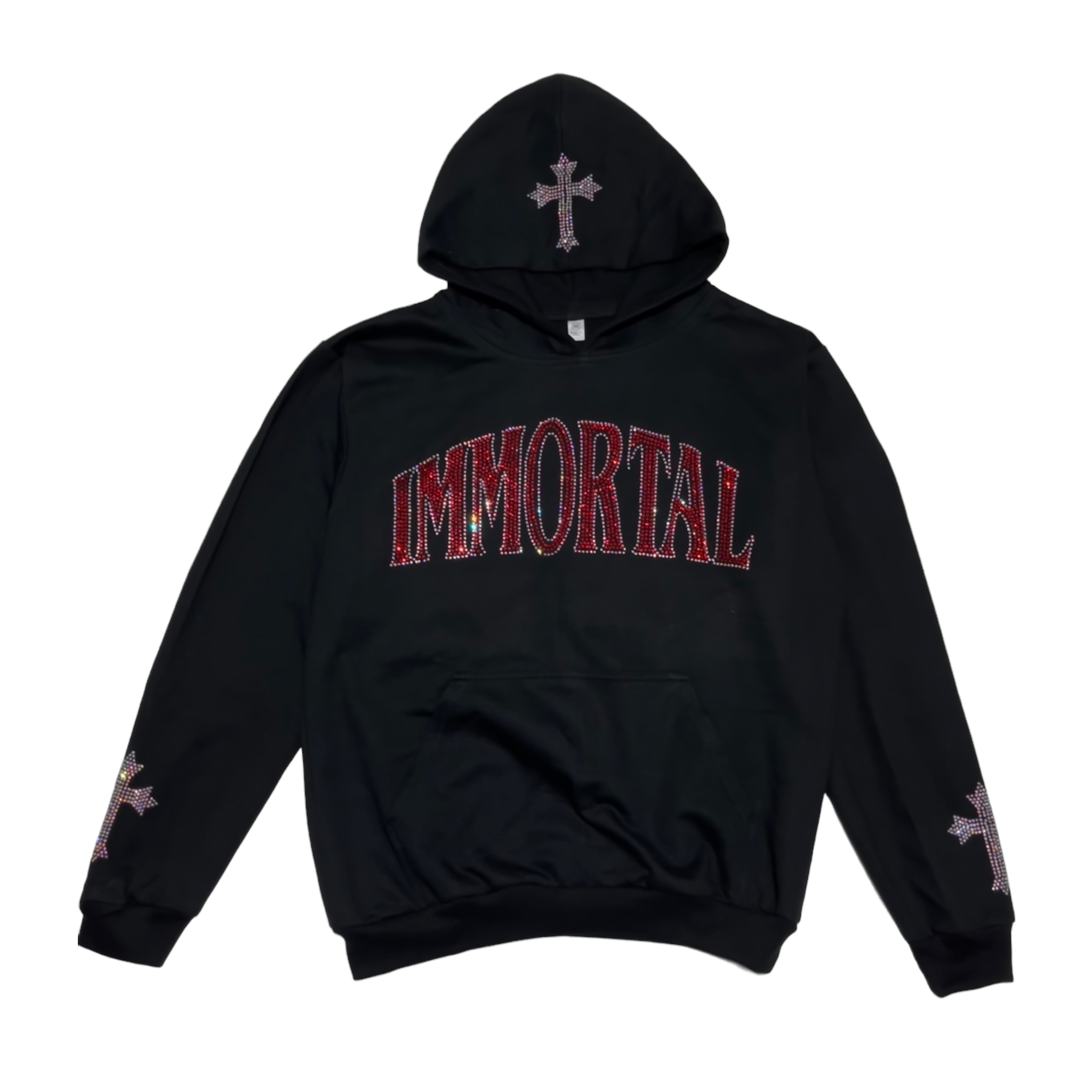 IMMORTAL CRYSTALS RUBY HOODIE