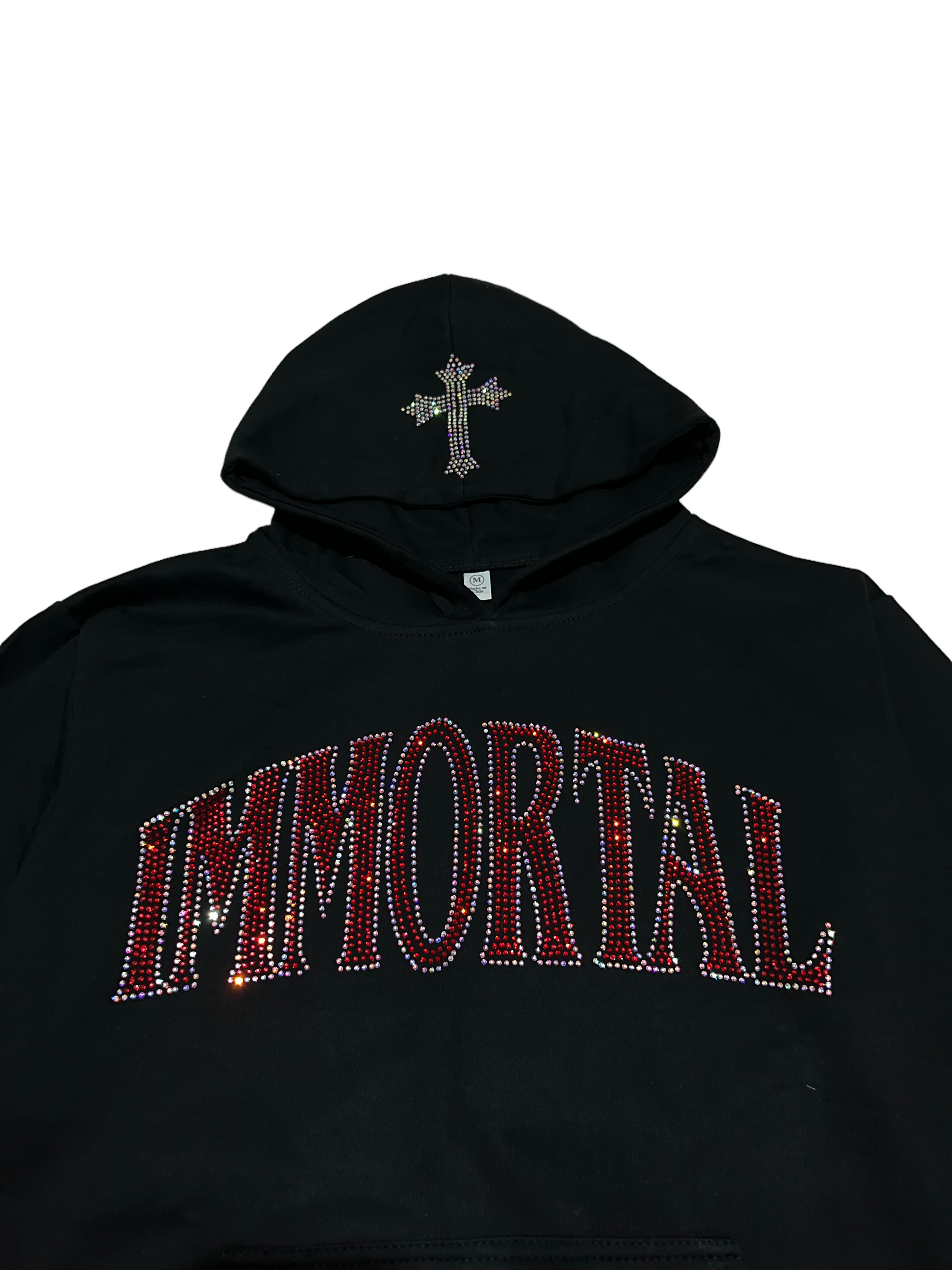 IMMORTAL CRYSTALS RUBY HOODIE