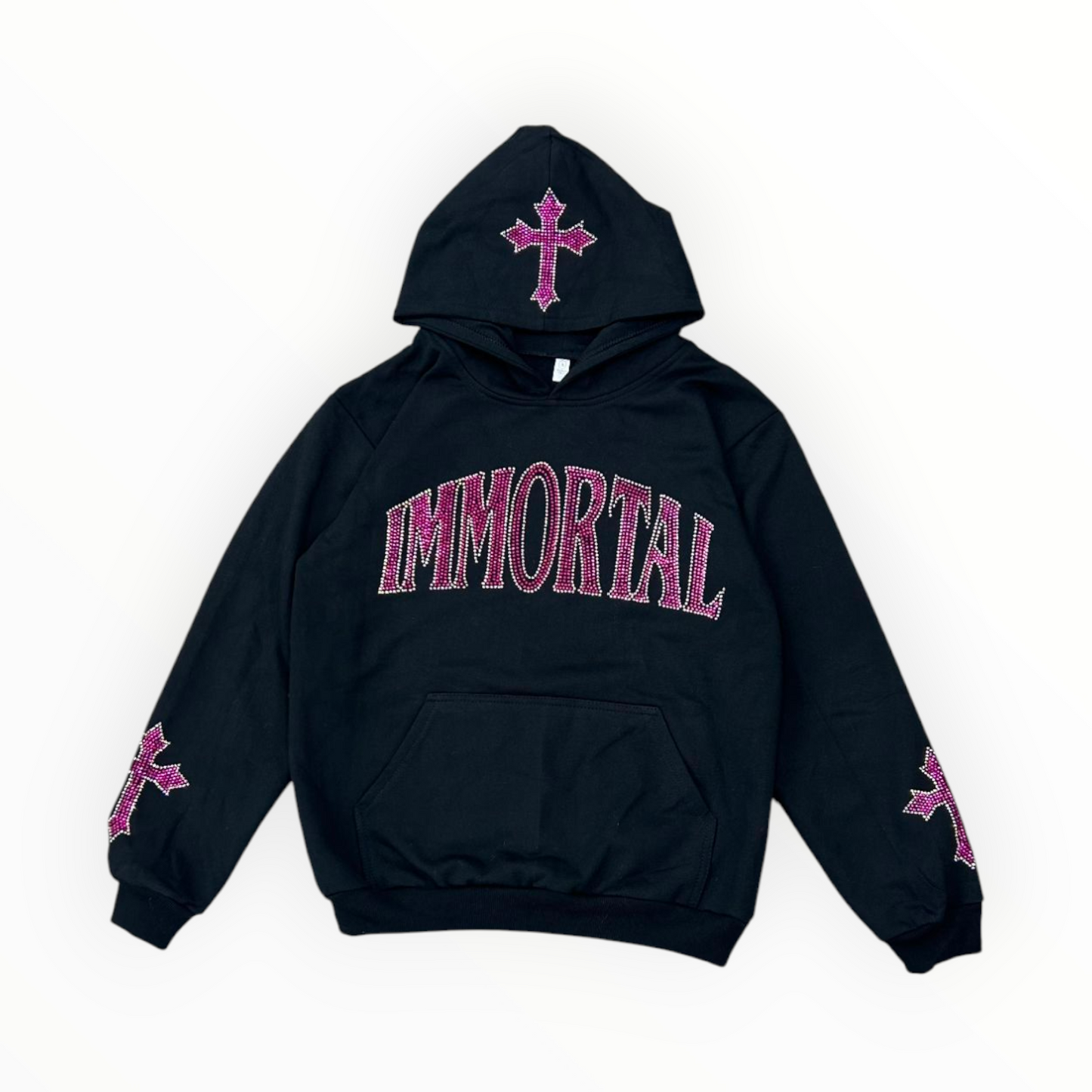 CRYSTALS COTTONCANDY HOODIE / ZIP