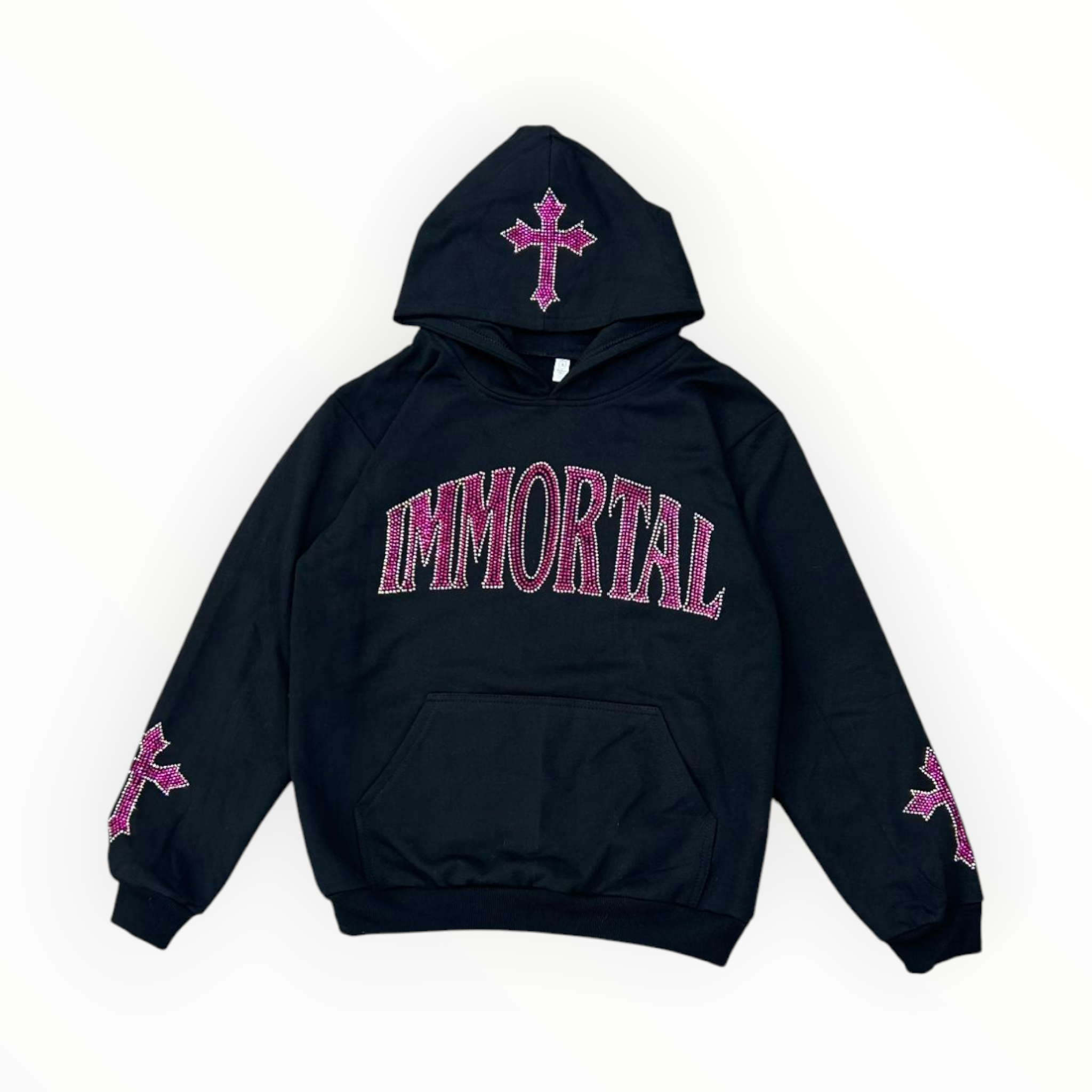 CRYSTALS COTTONCANDY HOODIE / ZIP