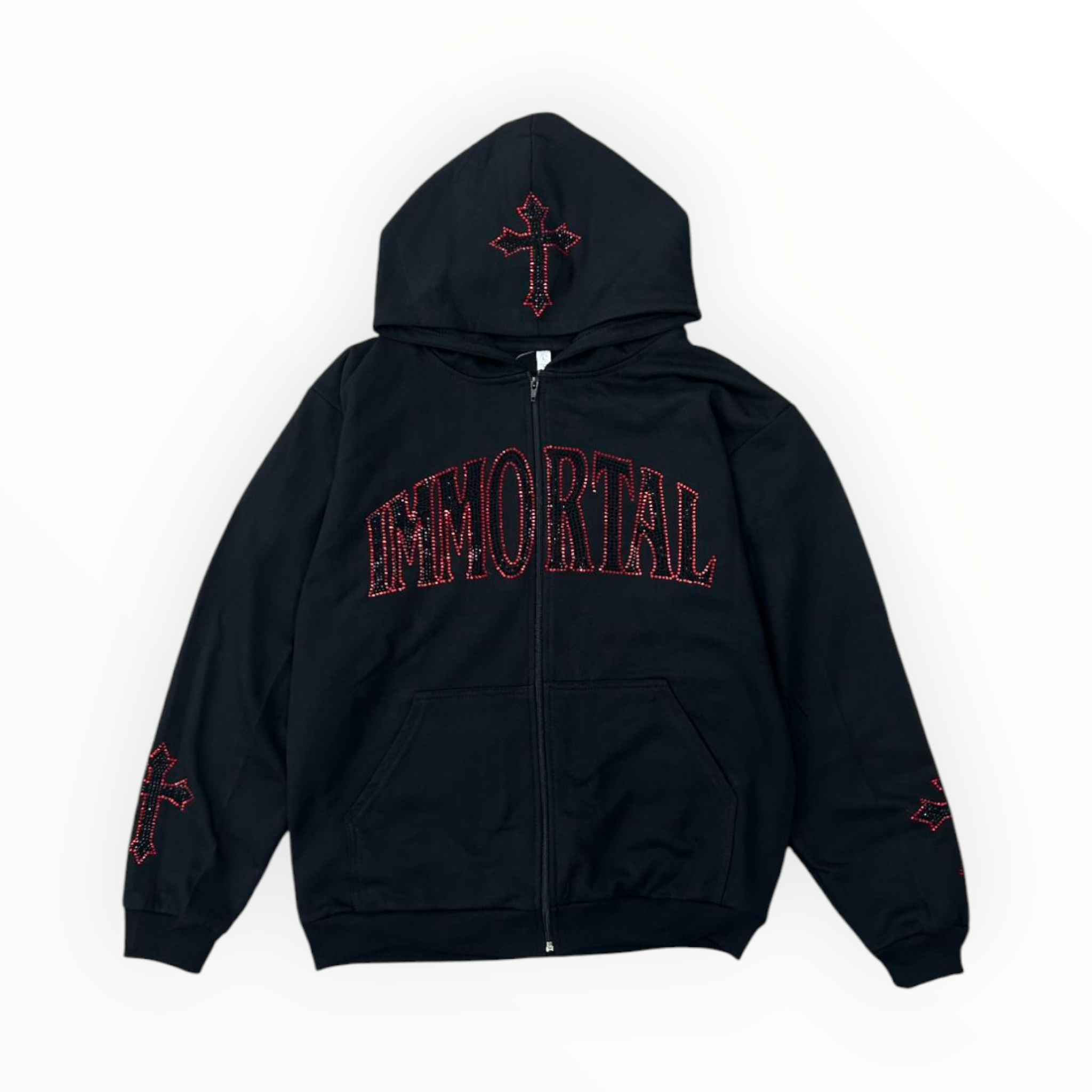 CRYSTALS REDVENOM HOODIE / ZIP