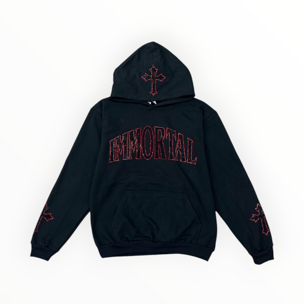 CRYSTALS REDVENOM HOODIE / ZIP